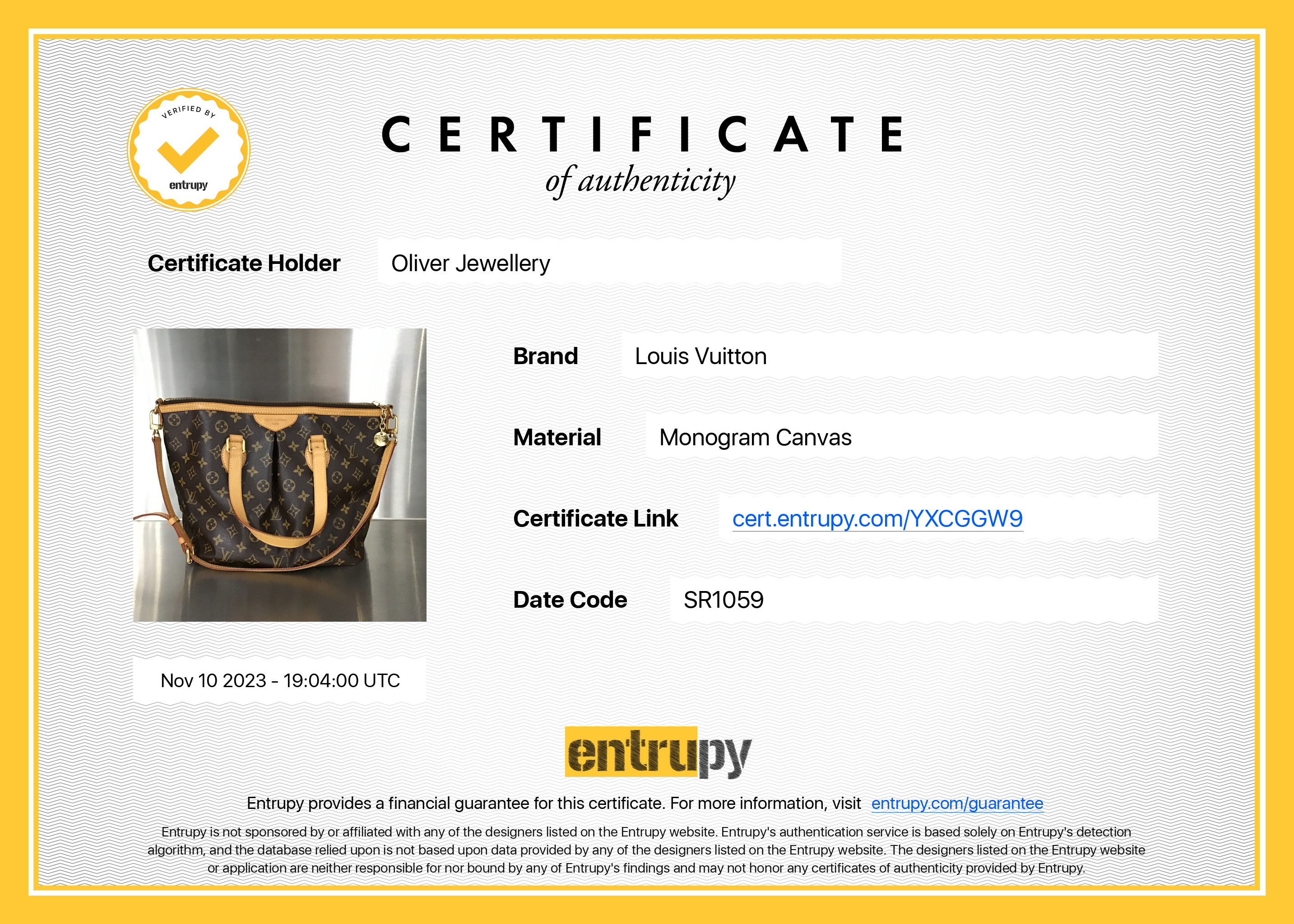 Louis Vuitton Monogram Palermo PM w/ Strap