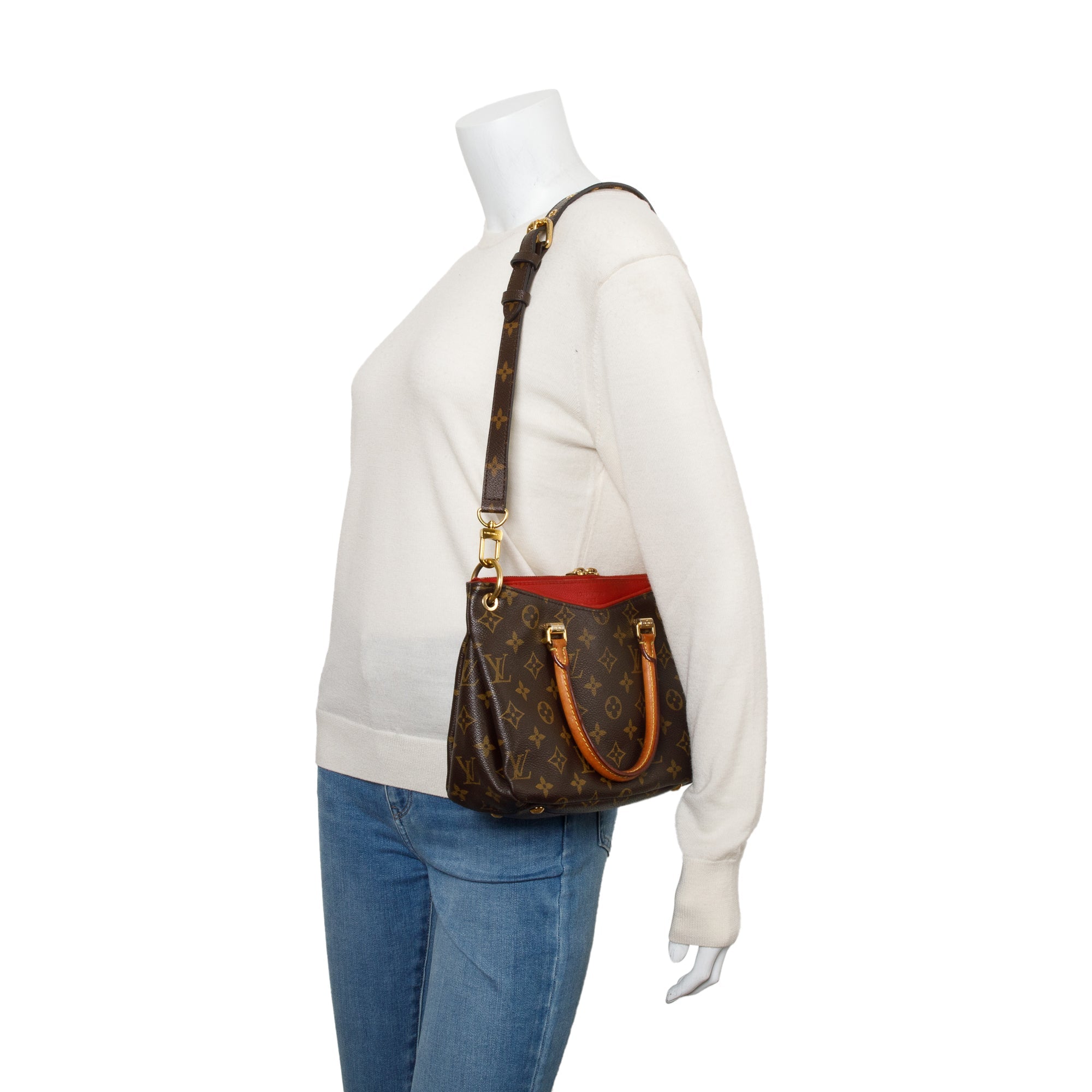 Louis Vuitton Monogram Pallas BB with Strap