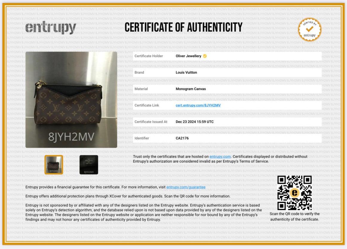 Louis Vuitton Monogram Pallas Clutch