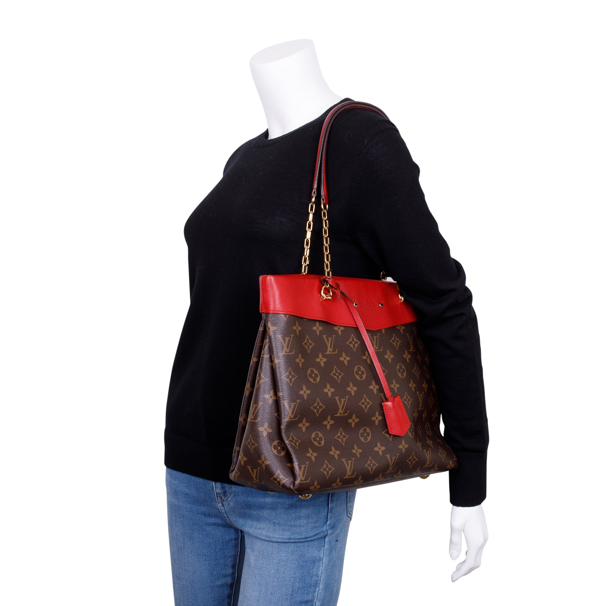 Louis Vuitton Monogram Pallas Shopper Tote