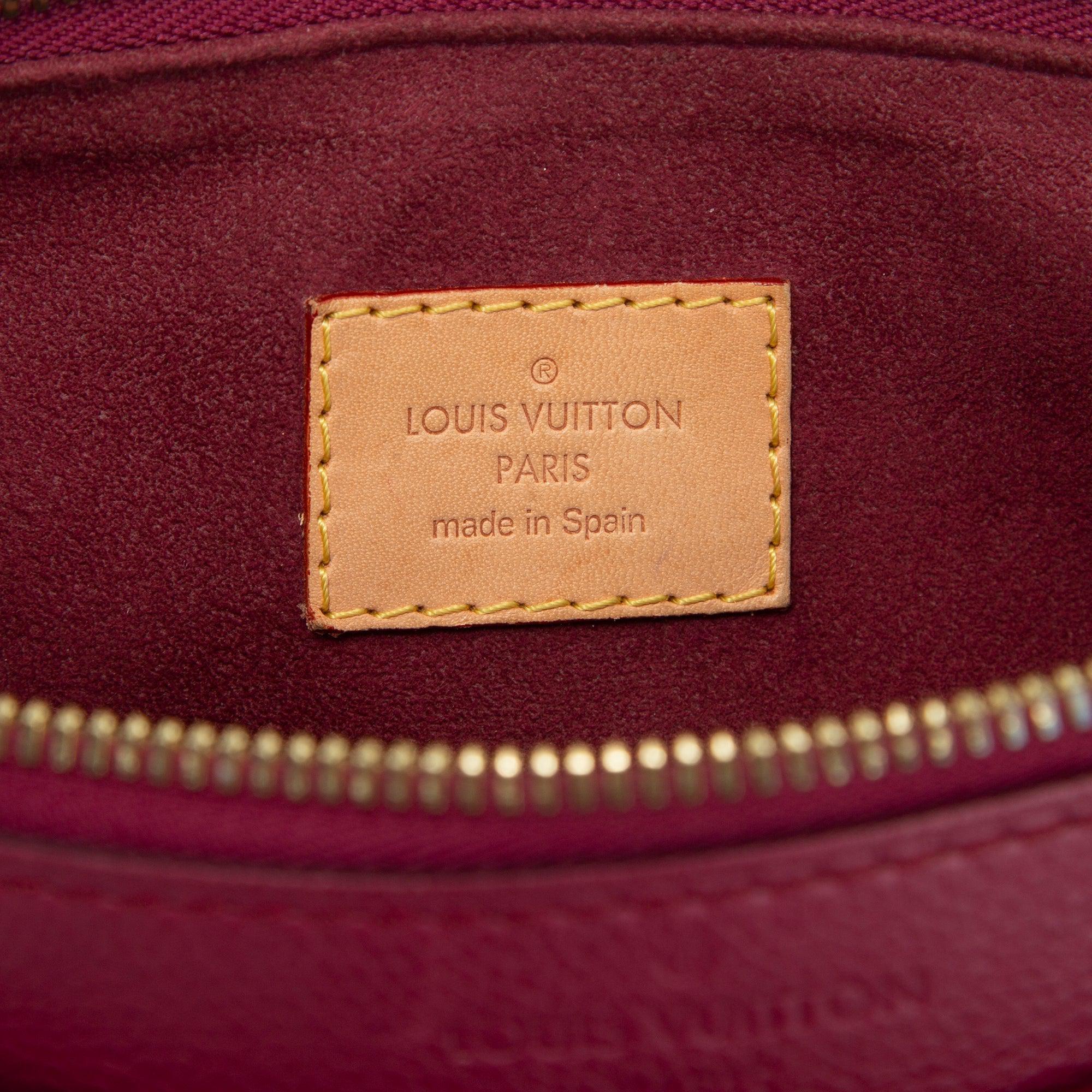 Louis Vuitton Monogram Pallas Tote w/ Strap