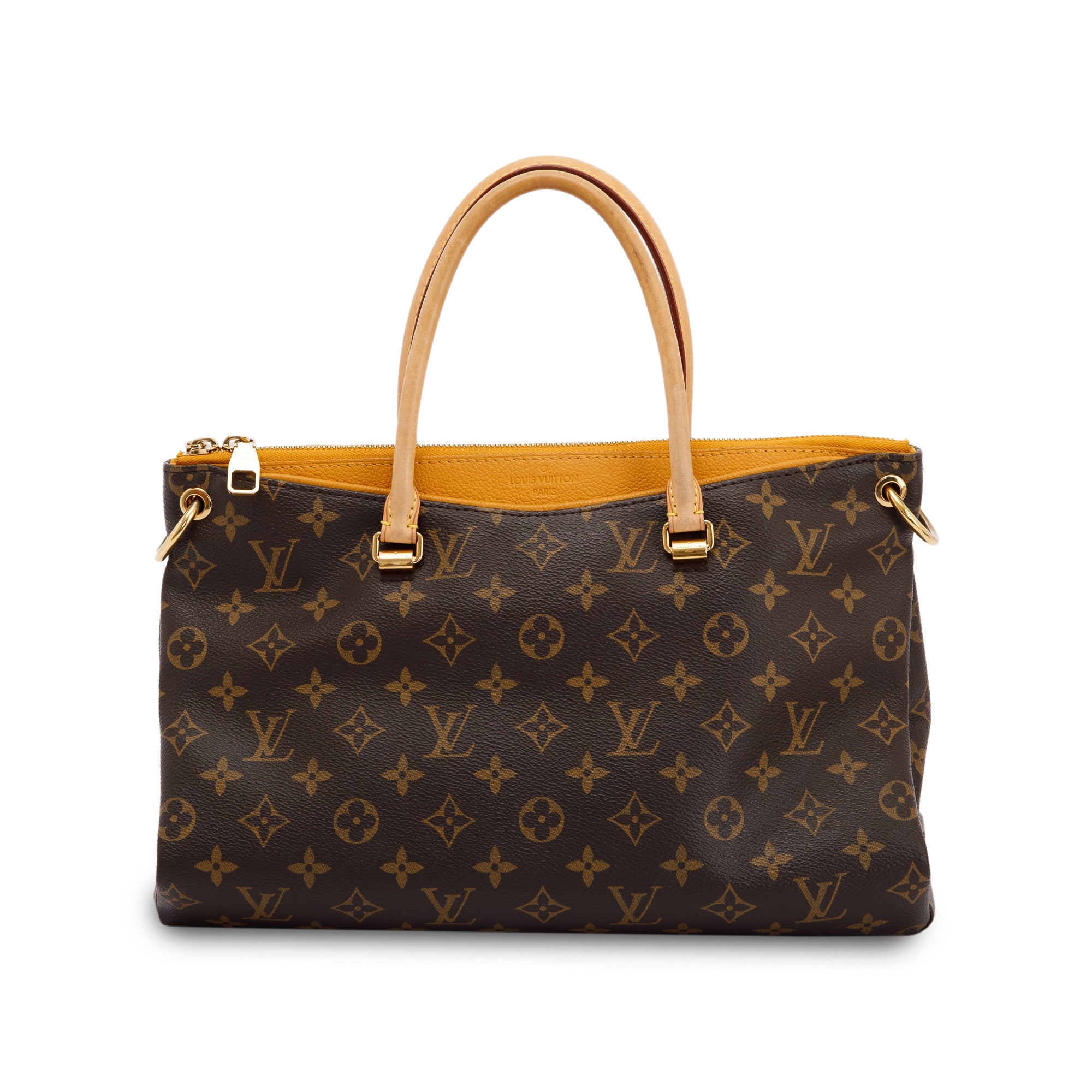 Louis Vuitton Monogram Pallas Tote with Strap & Box