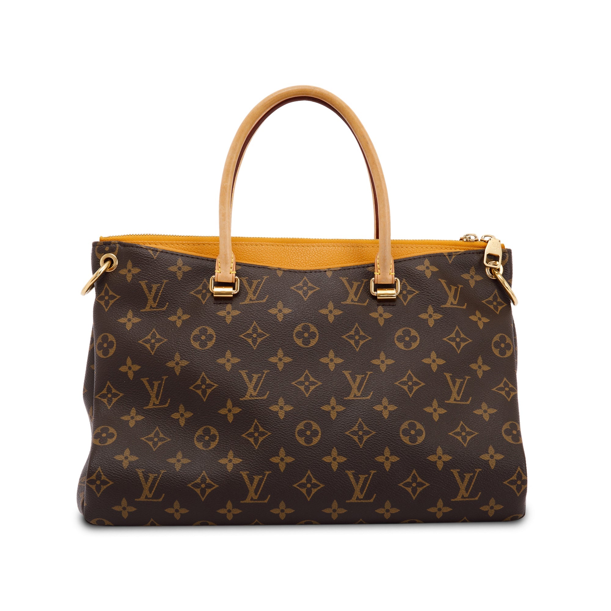 Louis Vuitton Monogram Pallas Tote with Strap & Box