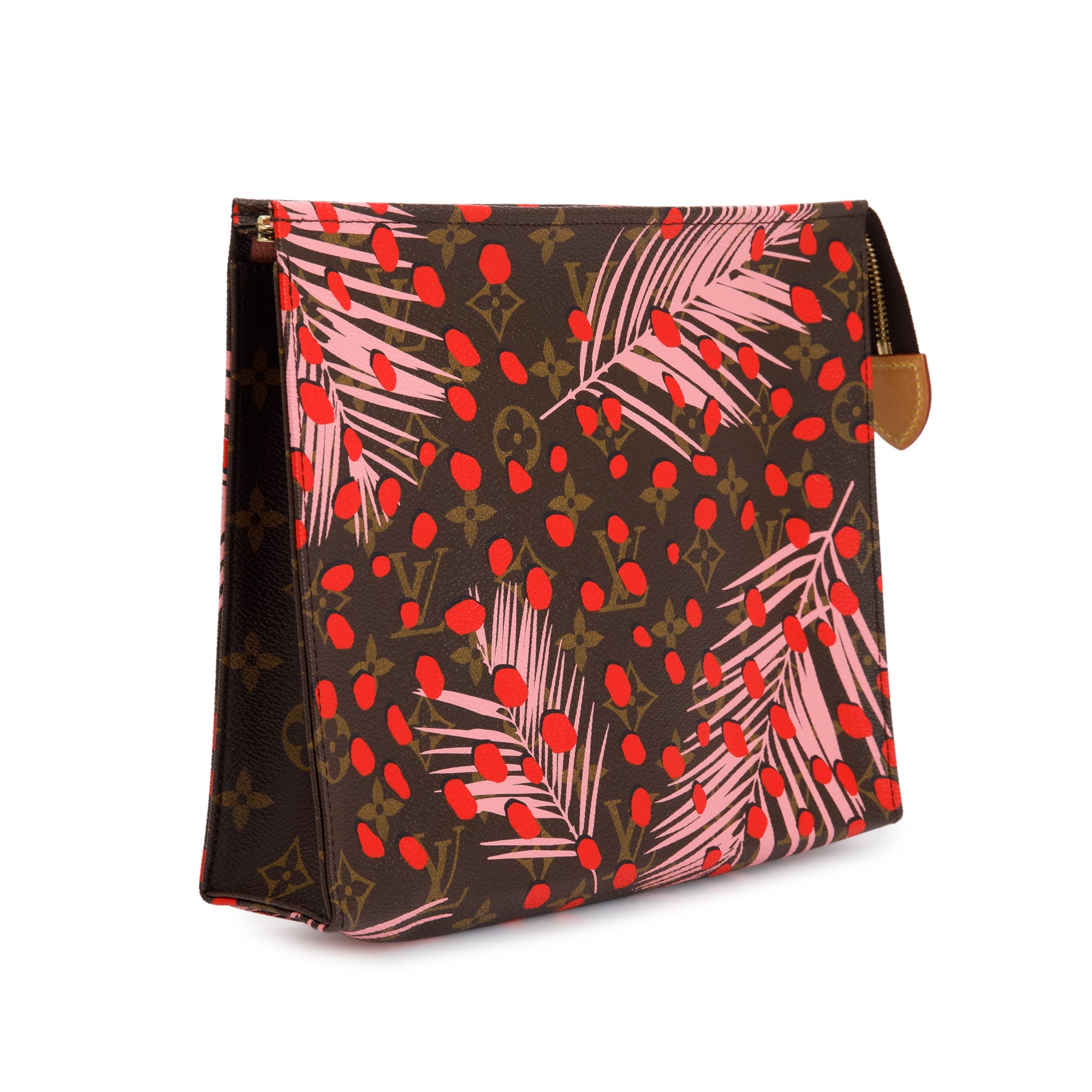 Louis Vuitton Monogram Palm Spring Jungle Dots Toiletry Pouch 26