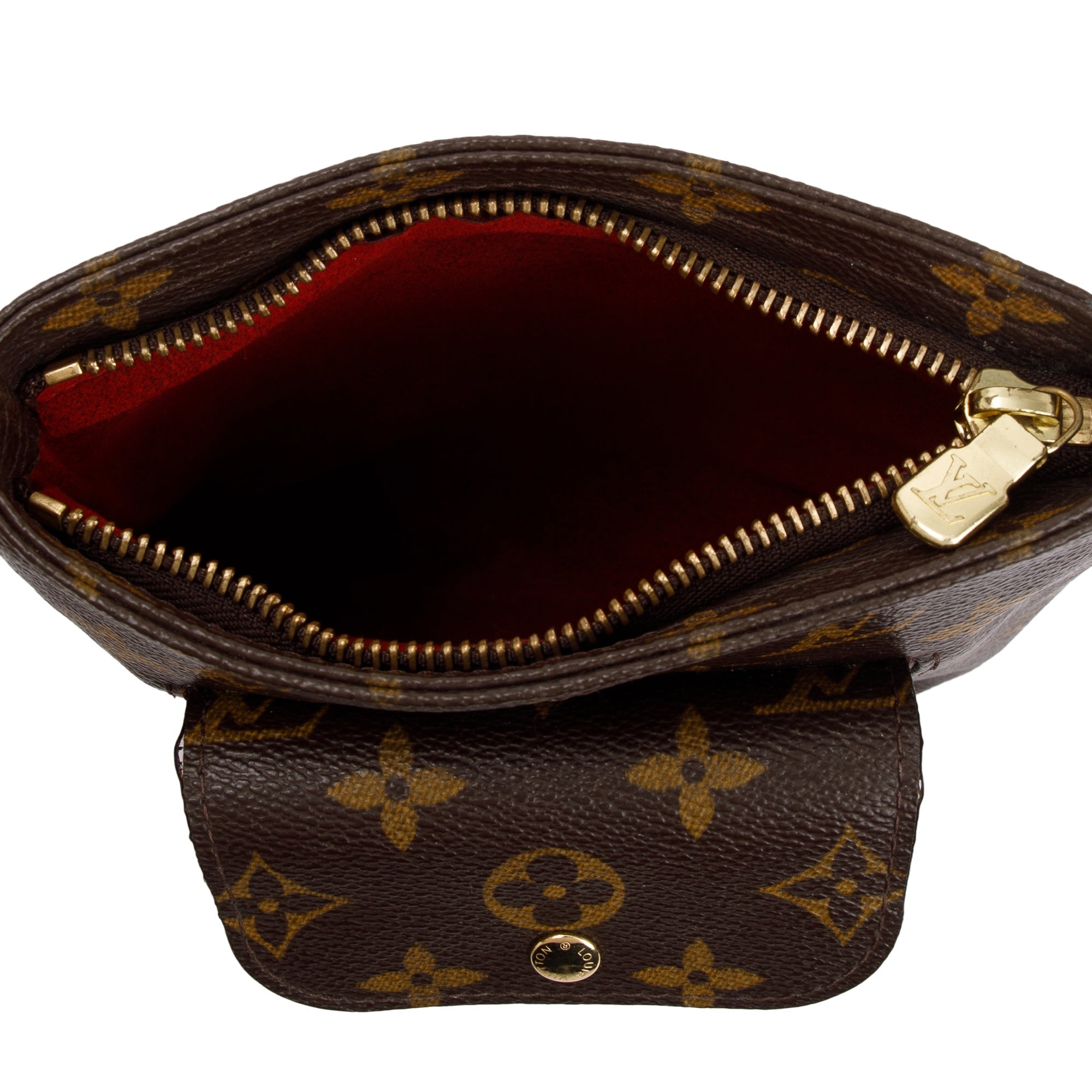 Louis Vuitton Monogram Partition Wristlet