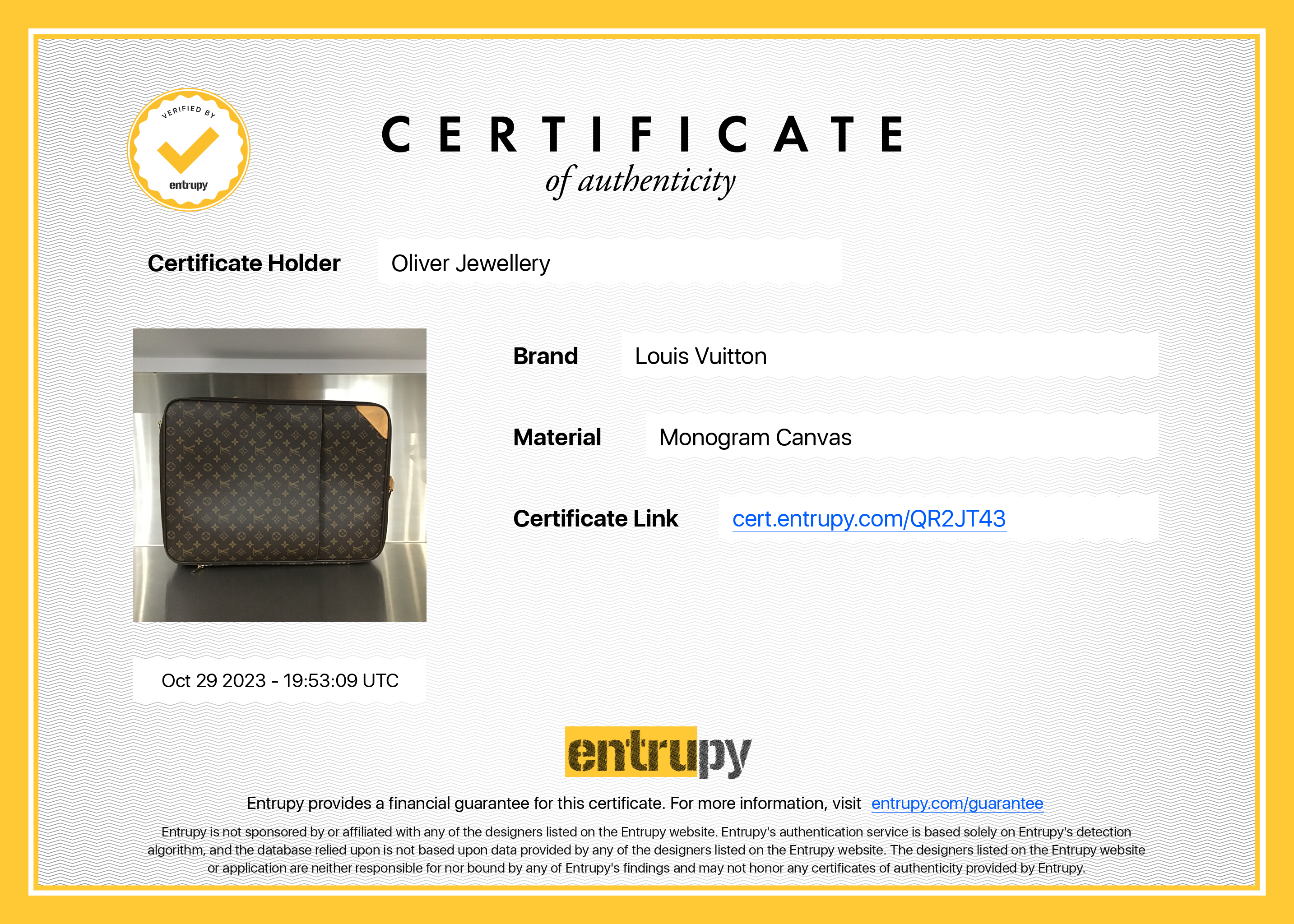 Louis Vuitton Monogram Pegase 50