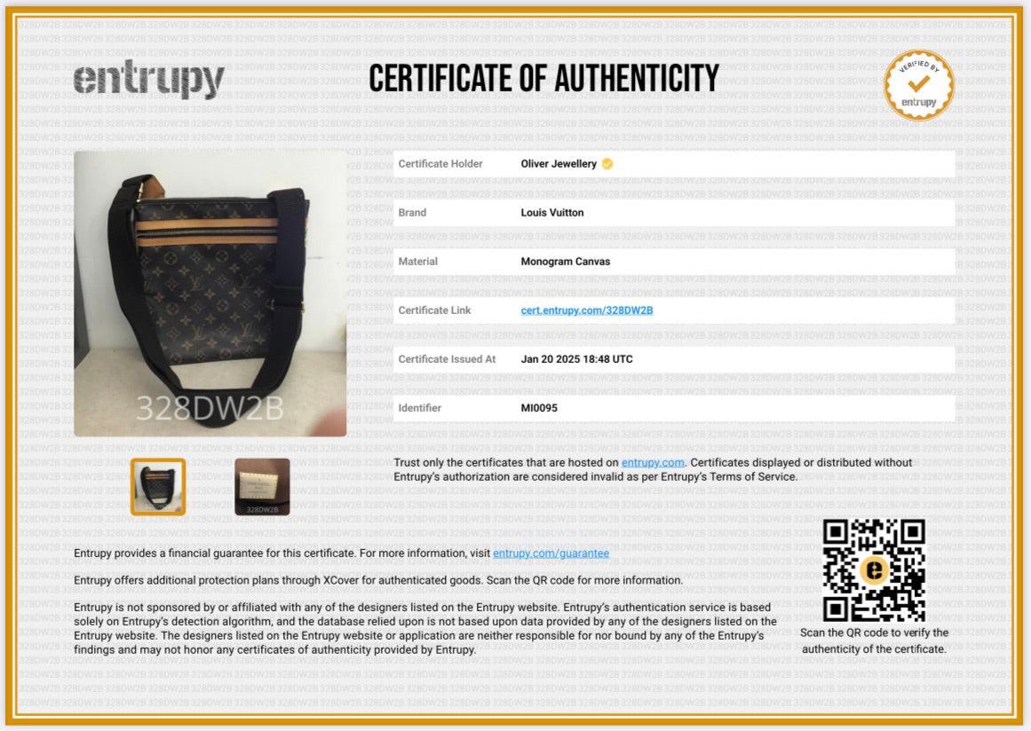 Louis Vuitton Monogram Pochette Bosphore Crossbody