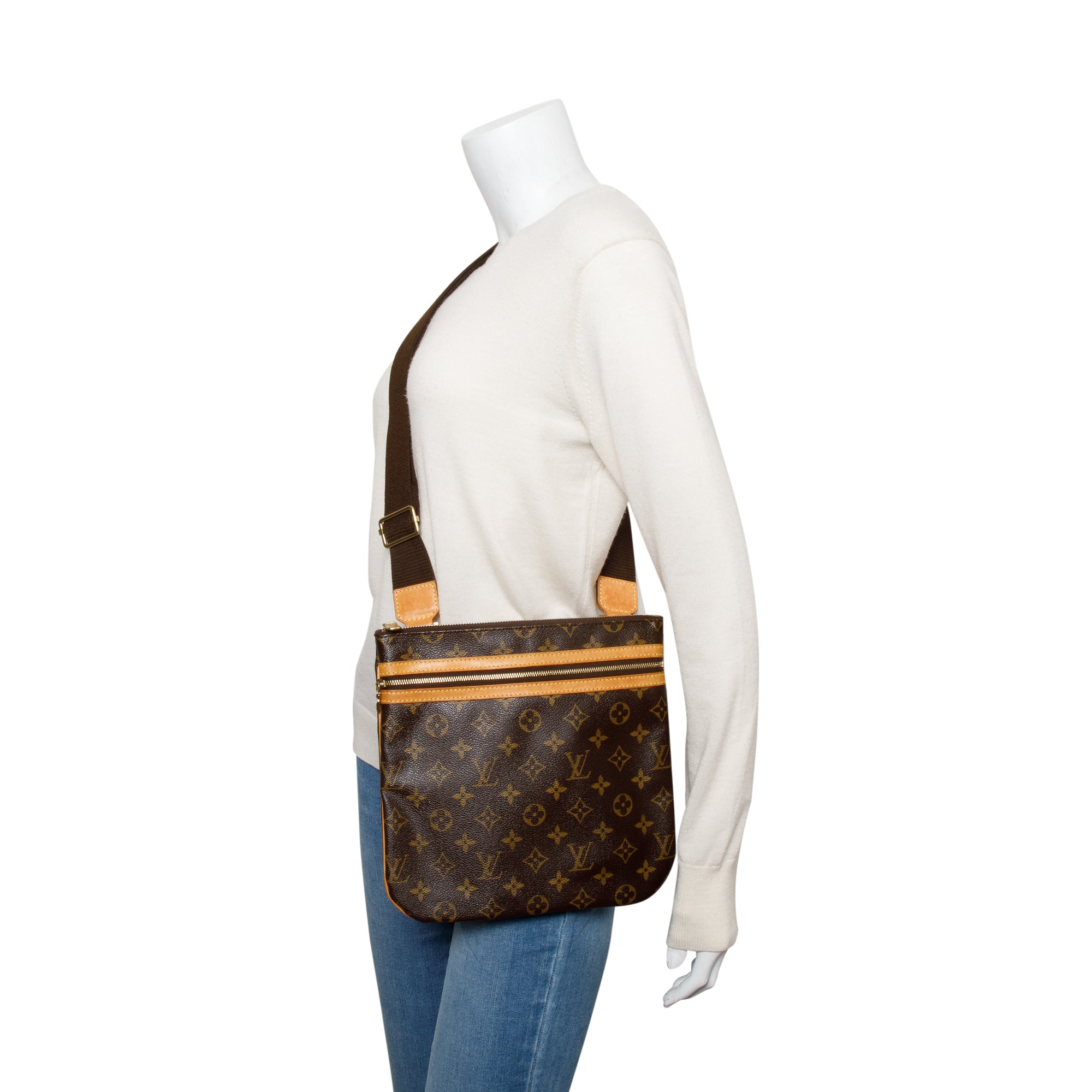 Louis Vuitton Monogram Pochette Bosphore Crossbody