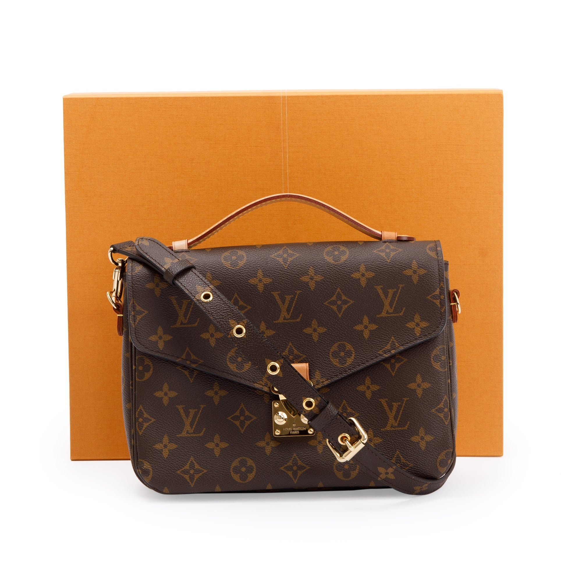 Louis Vuitton Monogram Pochette Metis w/ Box & Receipt
