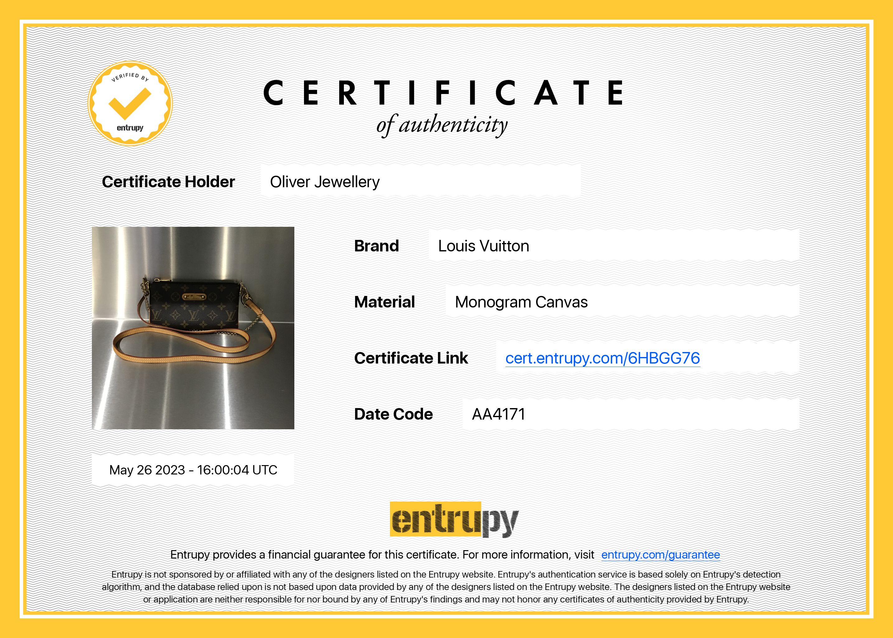 Louis Vuitton Monogram Pochette Milla MM