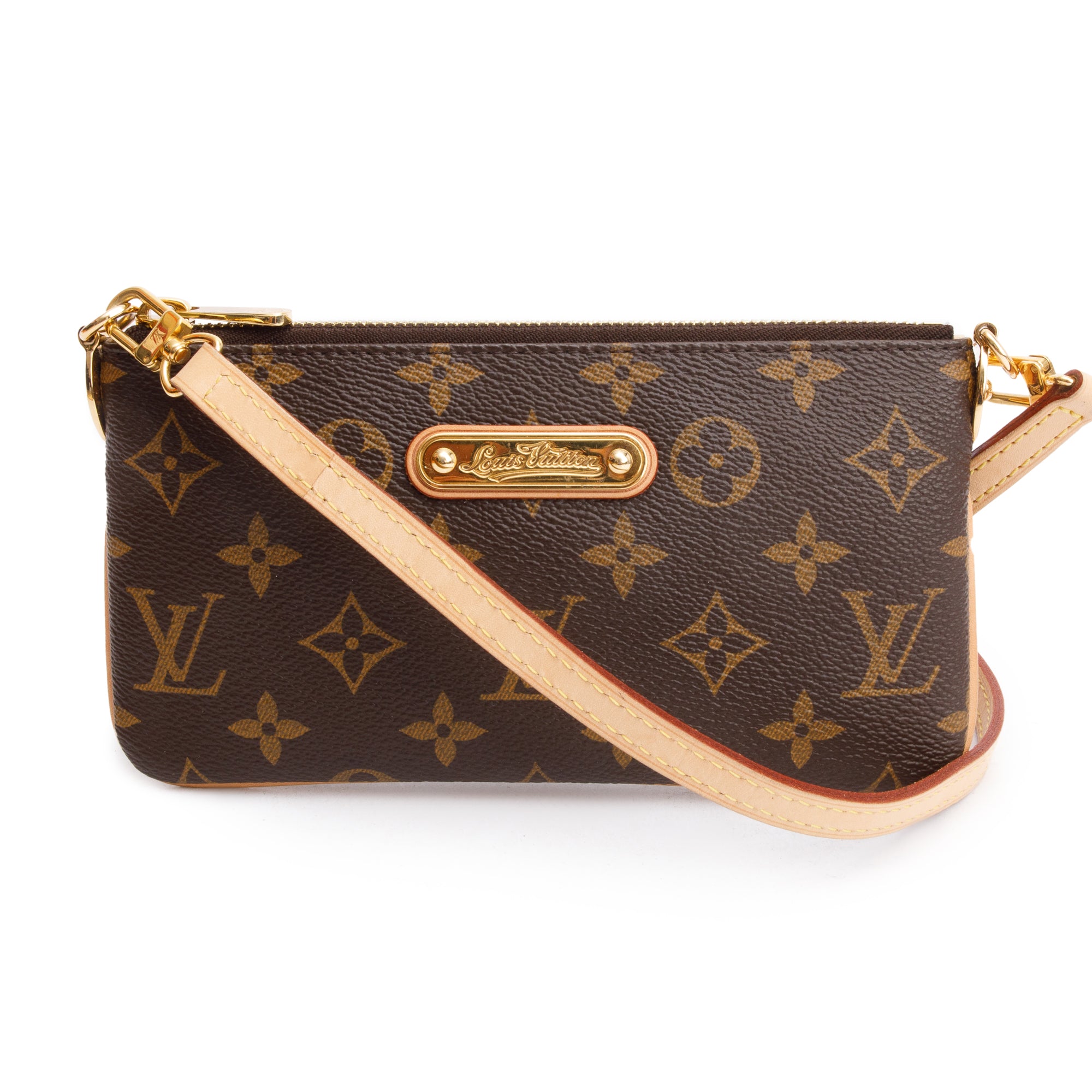 Louis Vuitton Monogram Pochette Milla MM w/ Strap