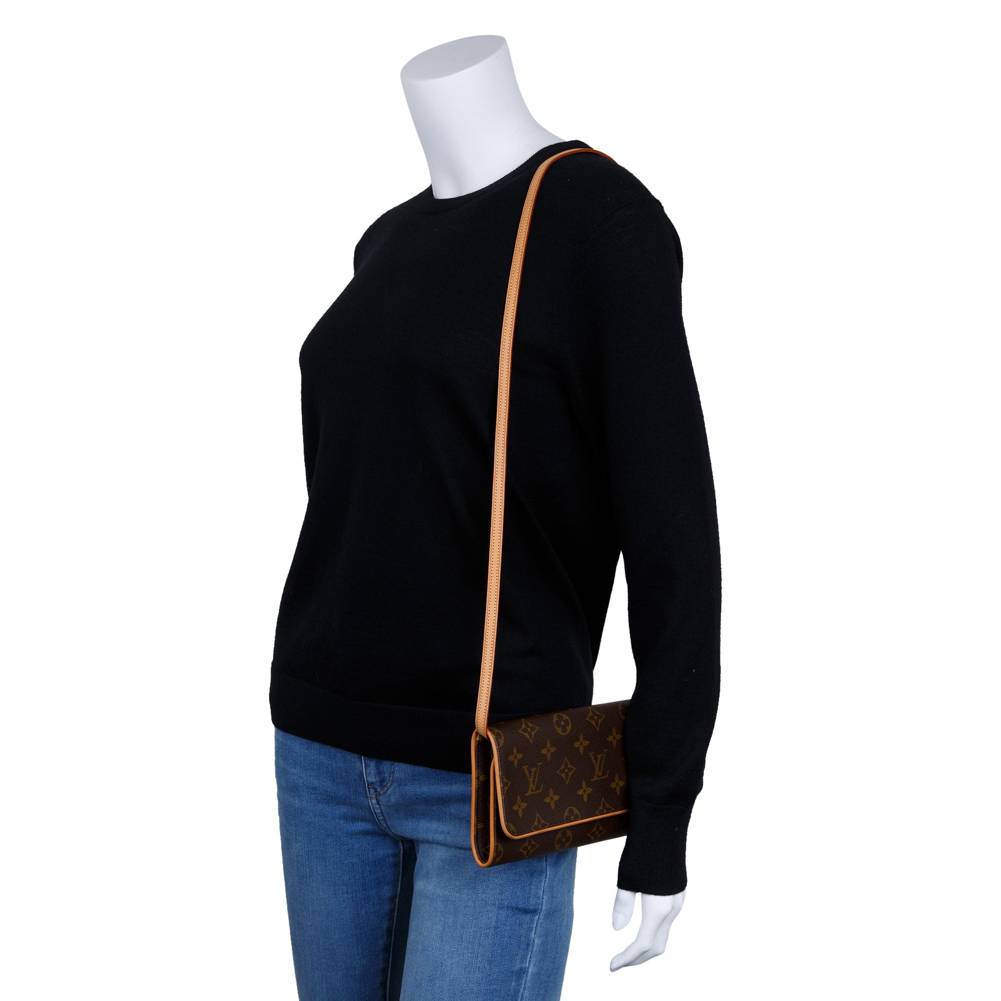 Louis Vuitton Monogram Pochette Twin GM w/ Box