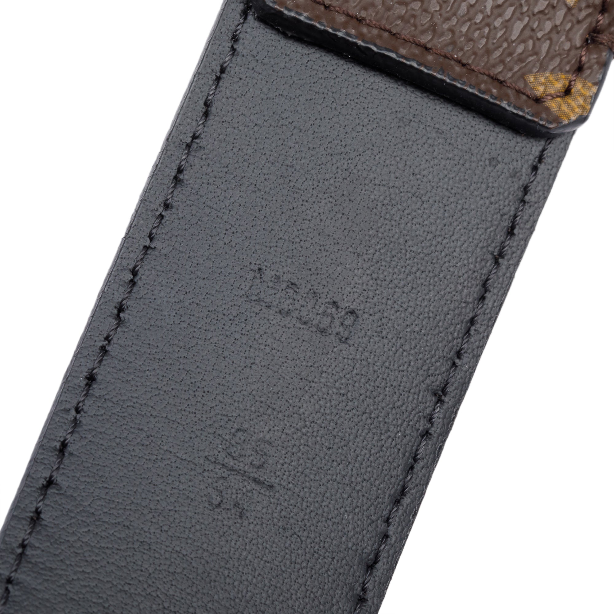 Louis Vuitton Monogram Pont Neuf 35 MM Belt, Size 85 34 w/ Box