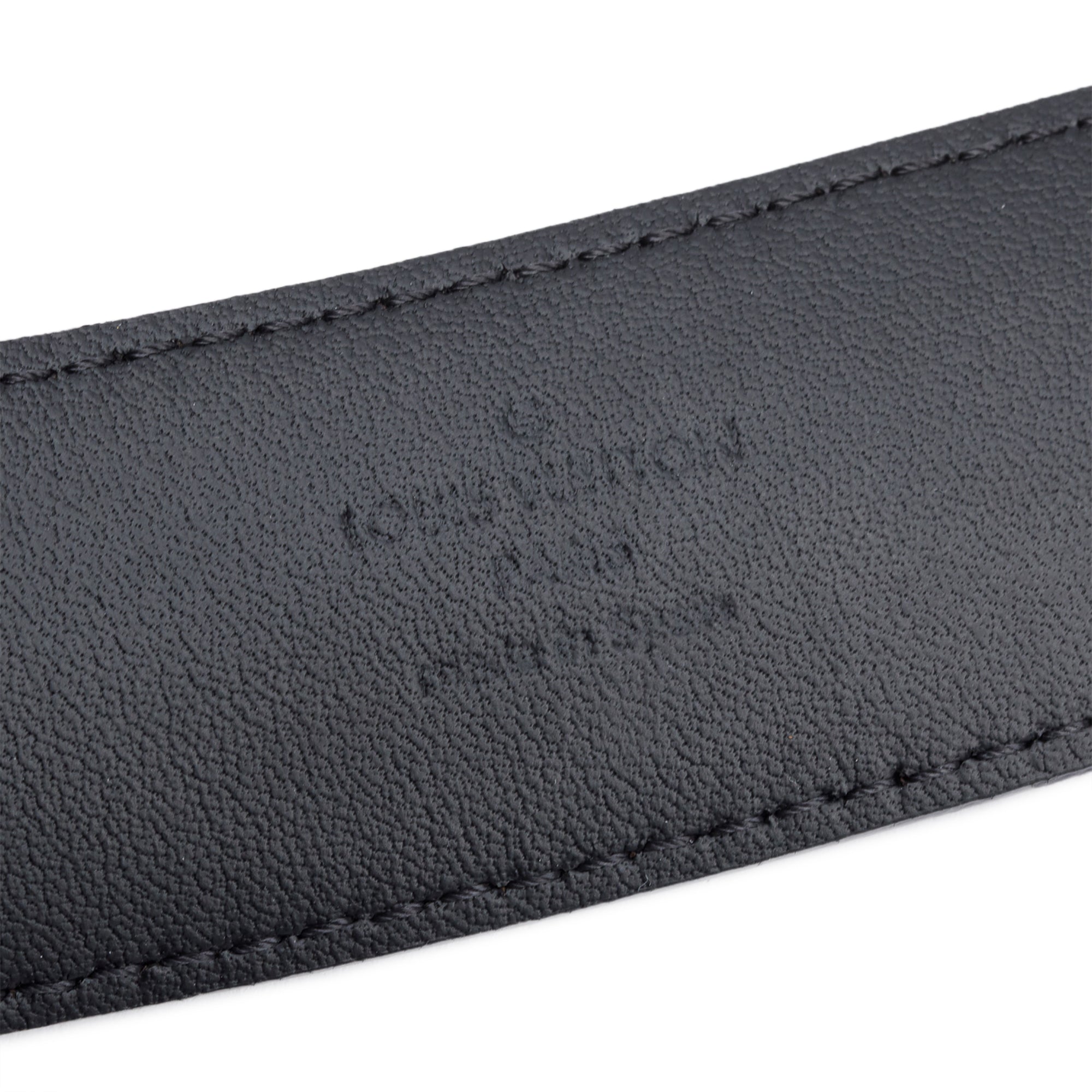 Louis Vuitton Monogram Pont Neuf 35 MM Belt, Size 85 34 w/ Box