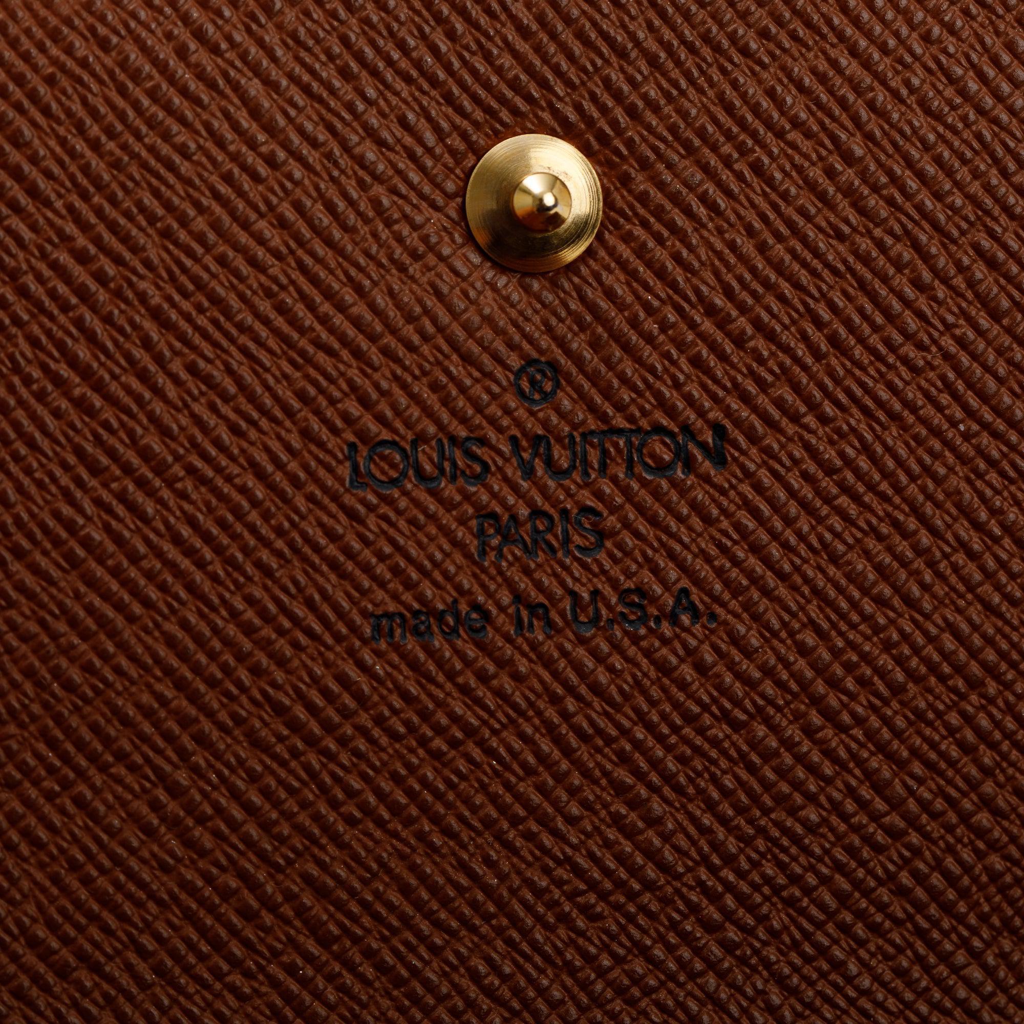 Louis Vuitton Monogram Porte Trésor International Wallet