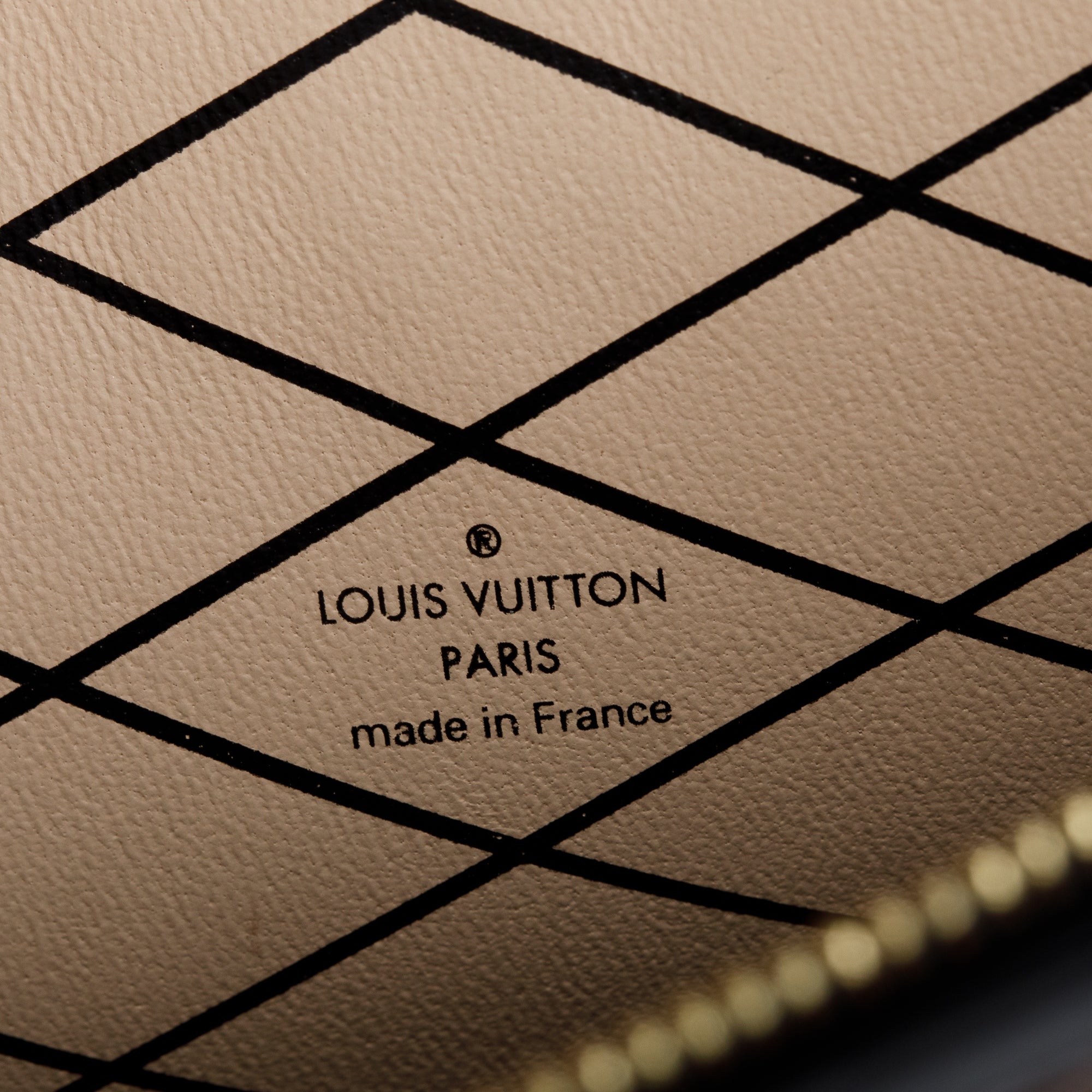 Louis Vuitton Monogram Reverse Pochette Trunk Clutch w/ Strap