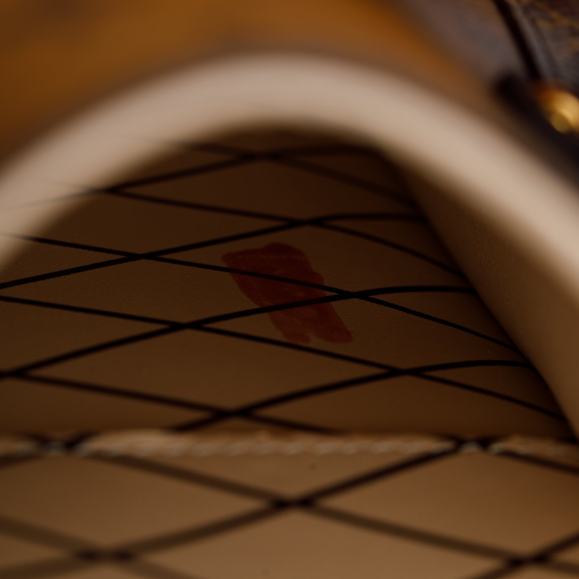 Louis Vuitton Monogram Reverse Pochette Trunk Verticale w/ Strap & Box