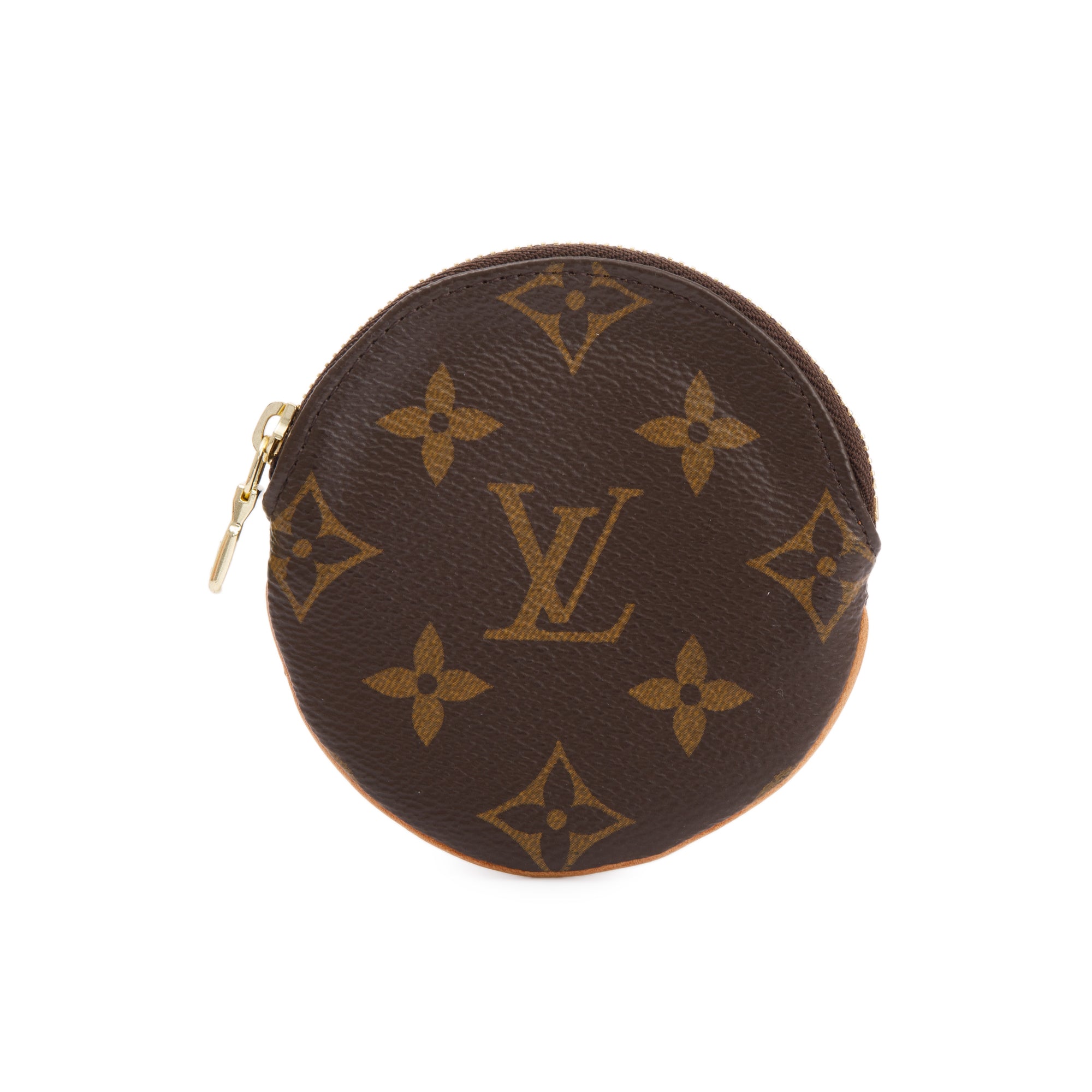 Louis Vuitton Monogram Round Coin Purse w/ Box & Receipt