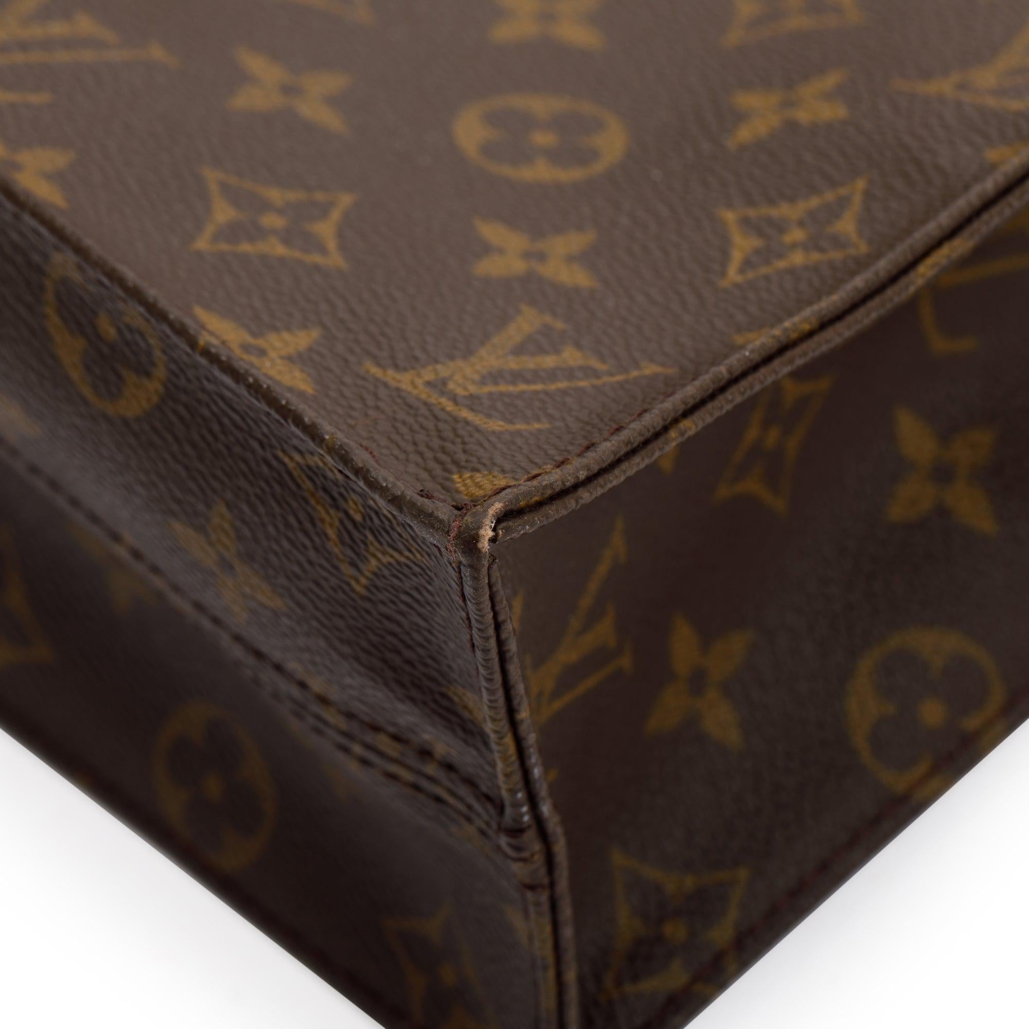 Louis Vuitton Monogram Sac Plat Tote