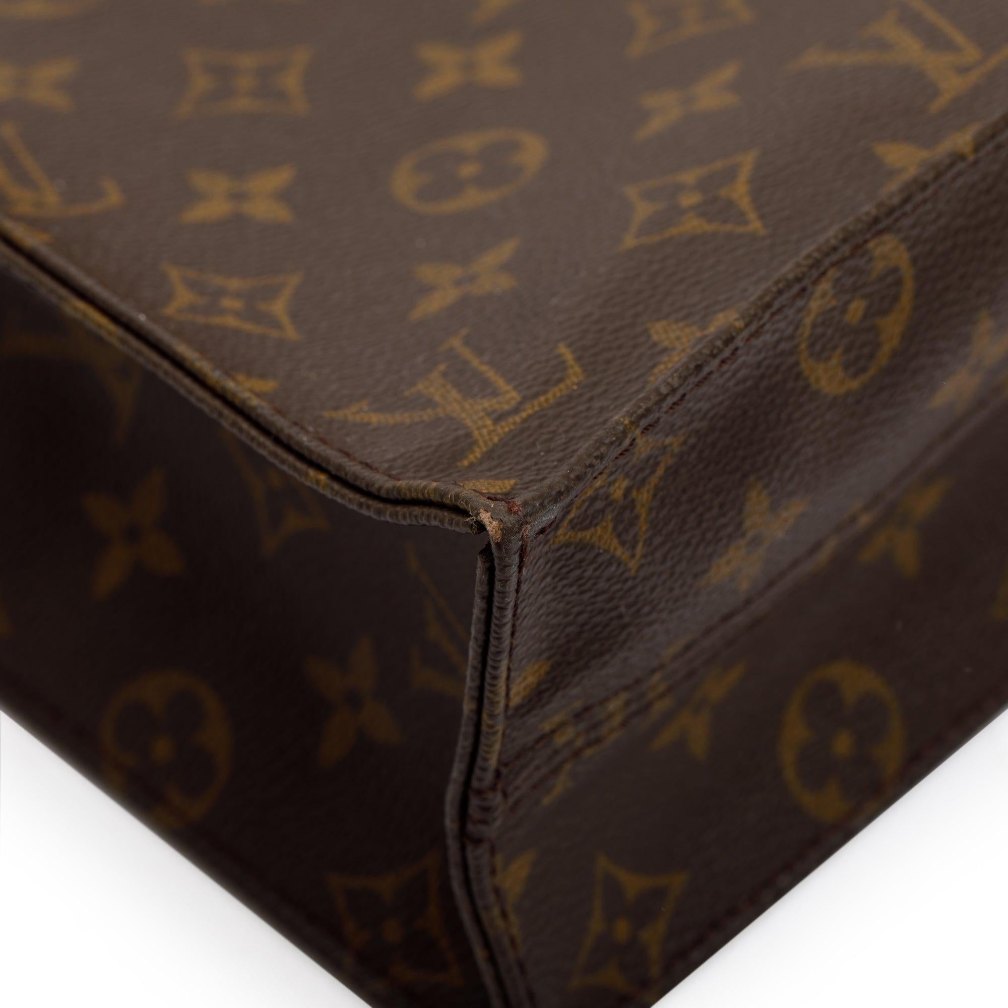 Louis Vuitton Monogram Sac Plat Tote