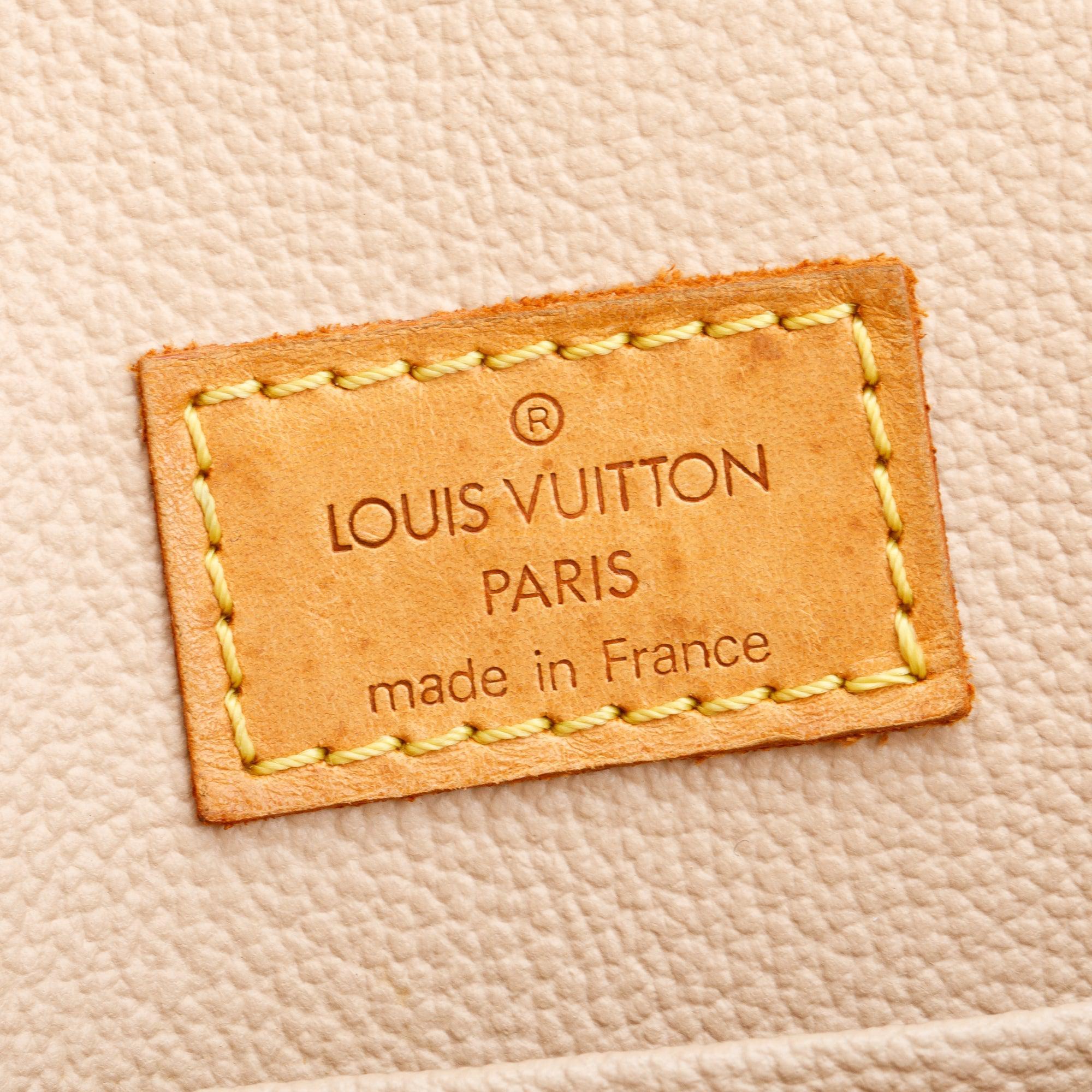 Louis Vuitton Monogram Sac Plat Tote