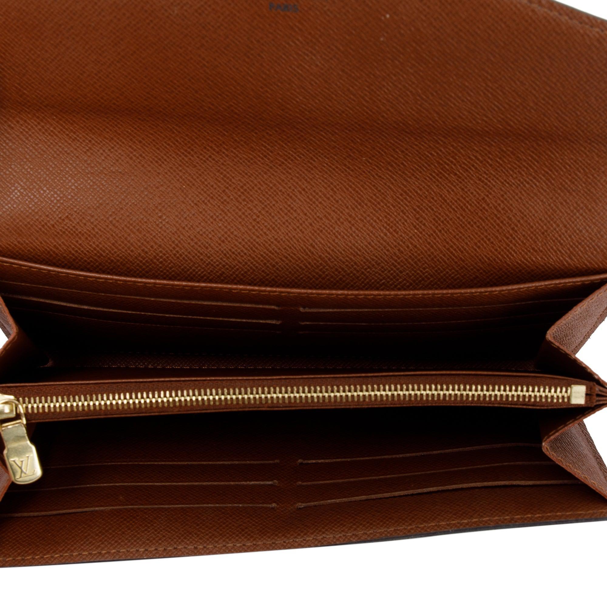 Louis Vuitton Monogram Sarah Wallet w/ Box