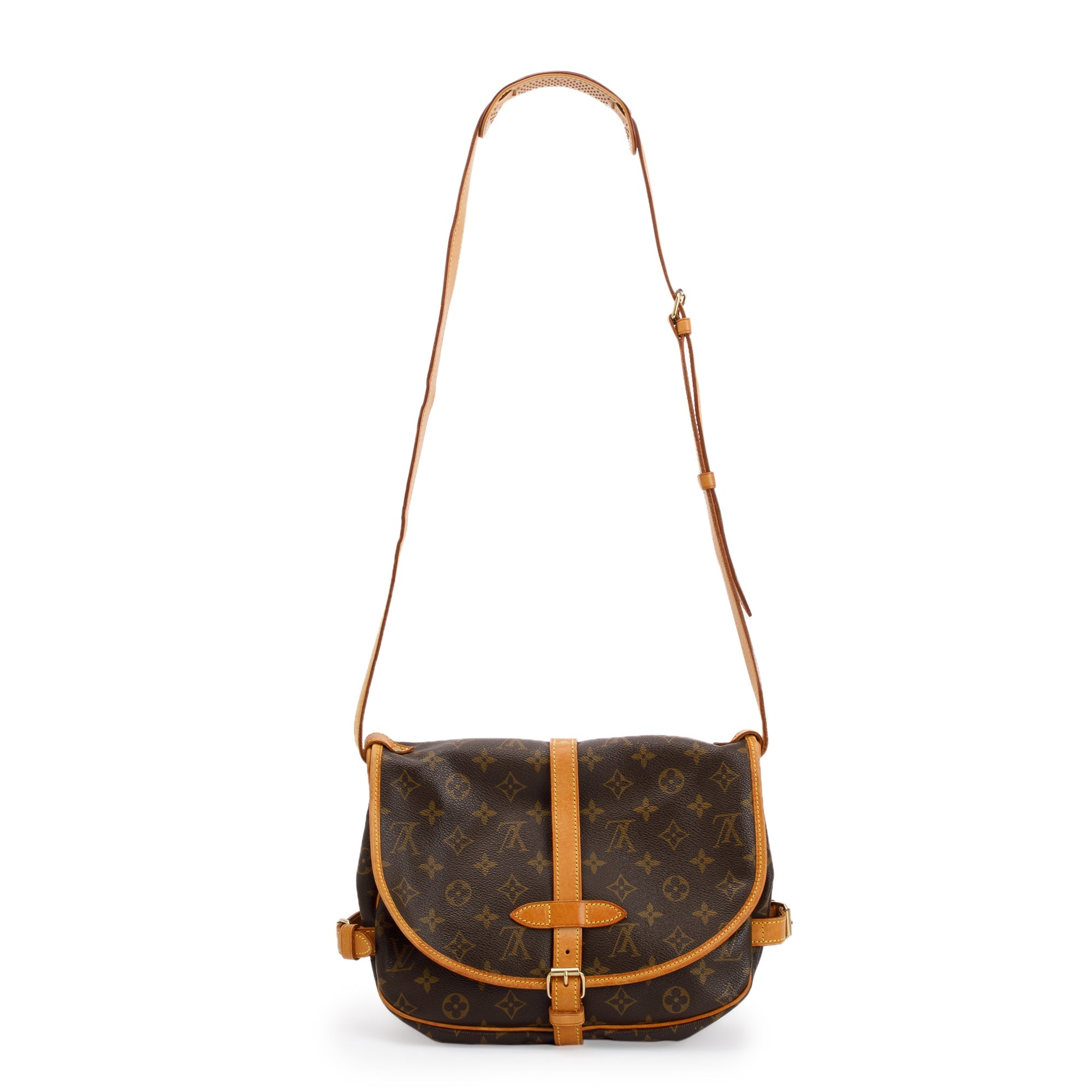 Louis Vuitton Monogram Saumur 25 Crossbody Bag