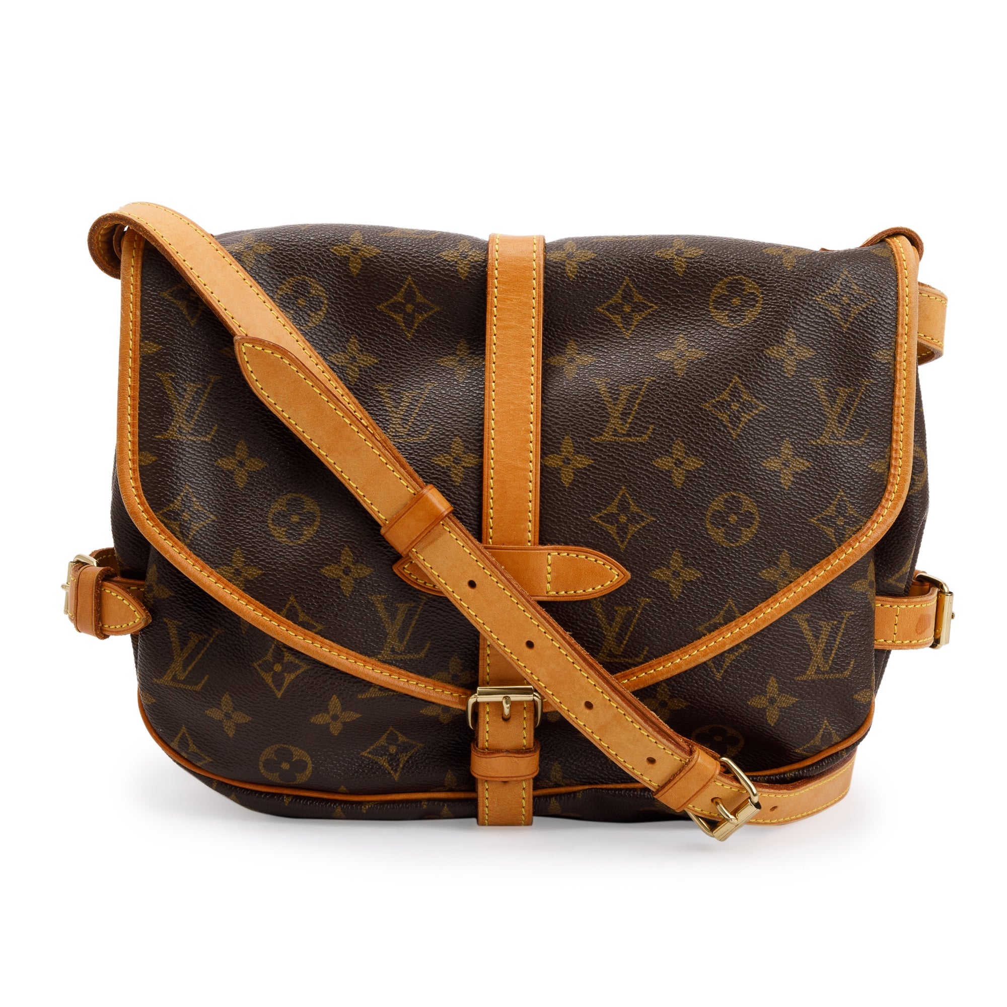 Louis Vuitton Monogram Saumur 25 Crossbody Bag