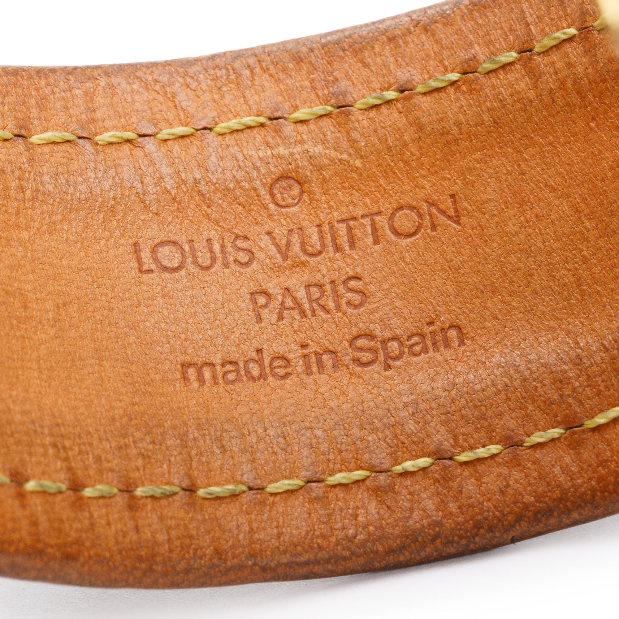 Louis Vuitton Monogram Save It Bracelet, Size 17