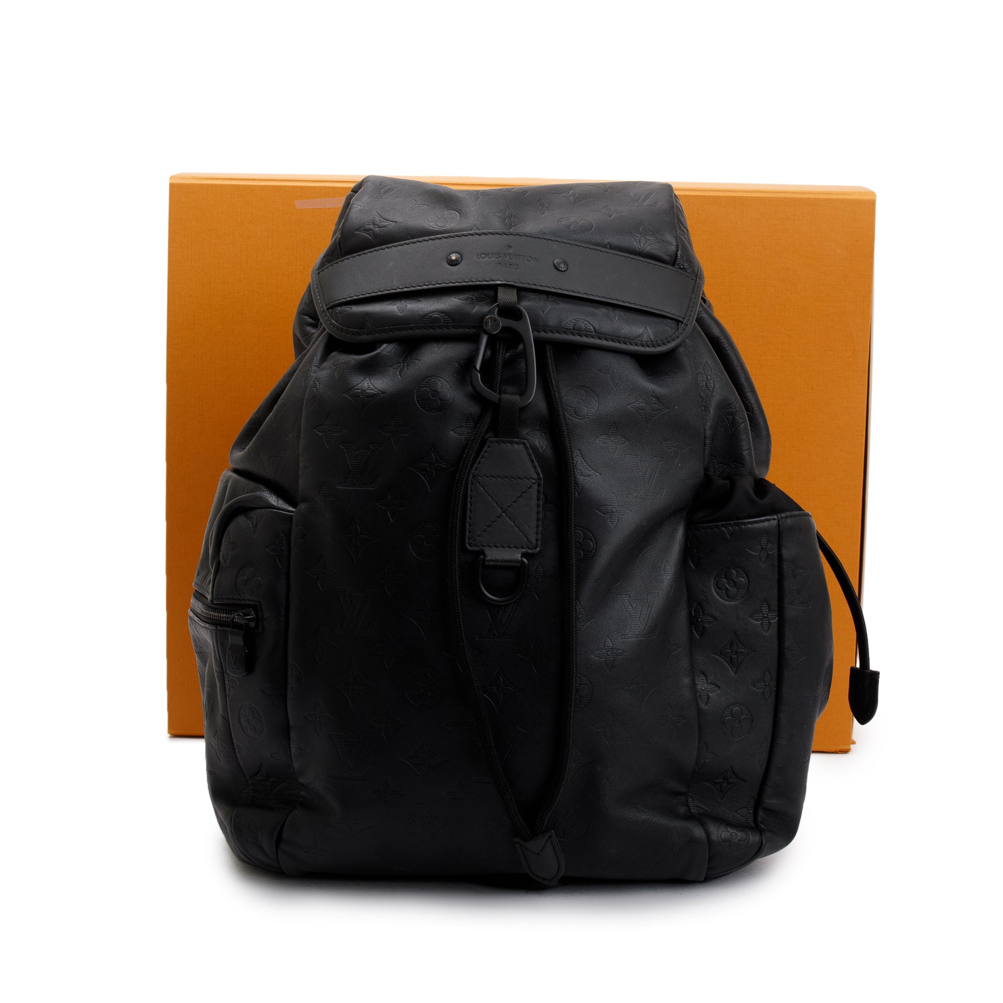 Louis Vuitton Monogram Shadow Discovery Backpack GM w/ Box & Receipt