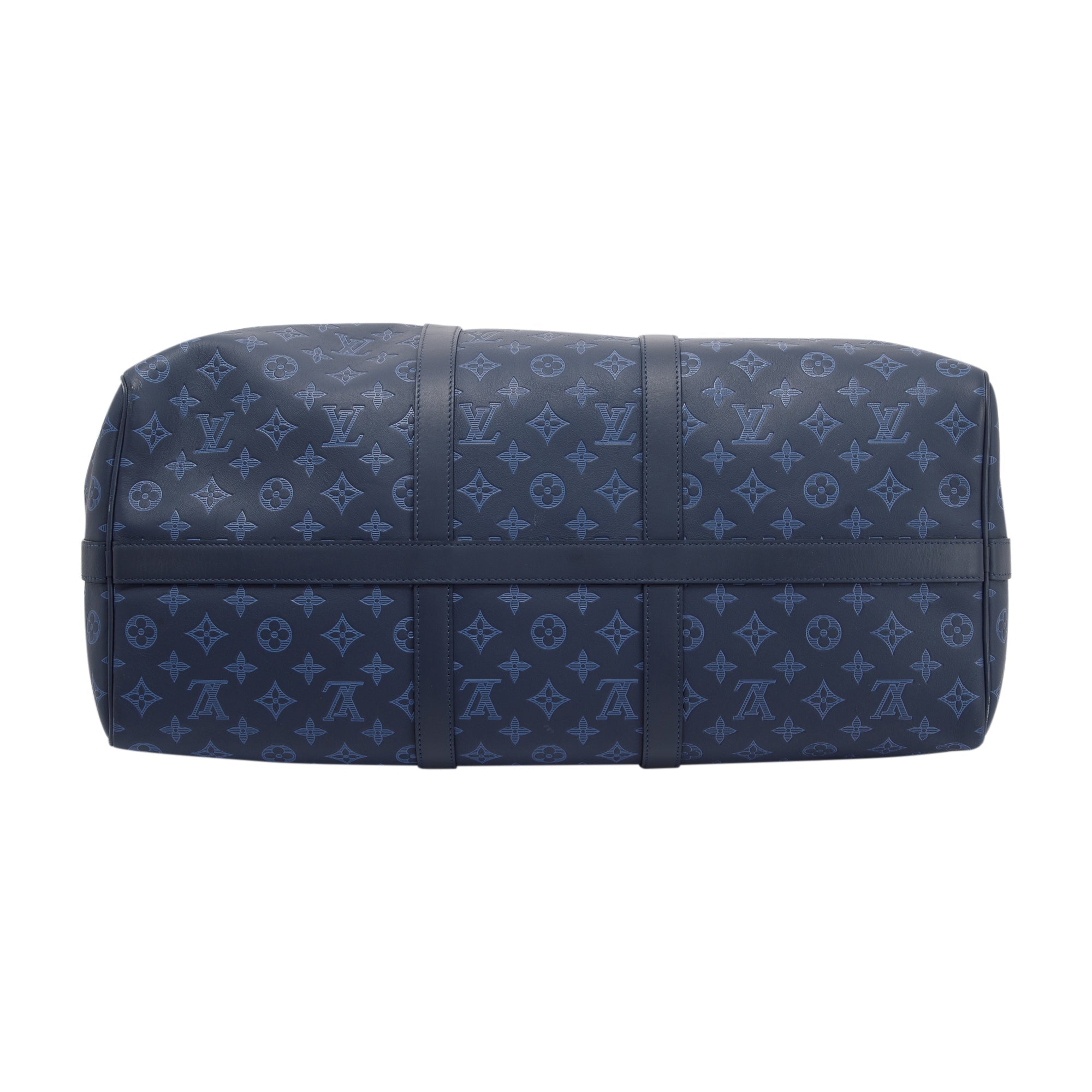 Louis Vuitton Monogram Shadow Leather Keepall Bandouliere 50