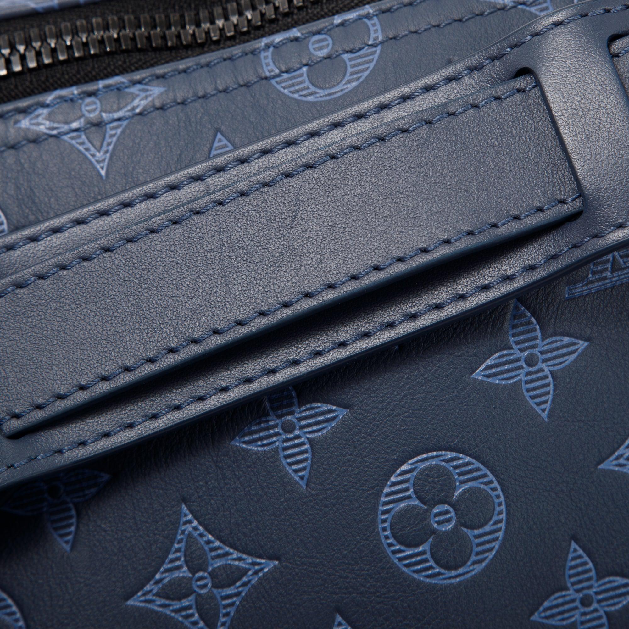 Louis Vuitton Monogram Shadow Leather Keepall Bandouliere 50