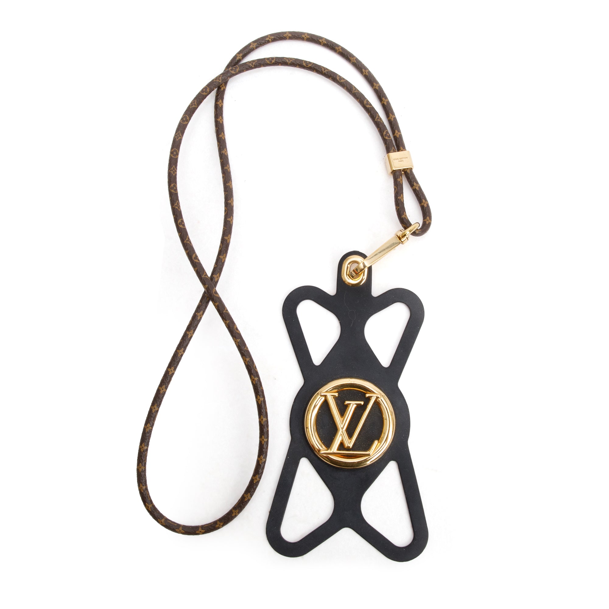 Louis Vuitton Monogram Silicone Louise Phone Holder w/ Box