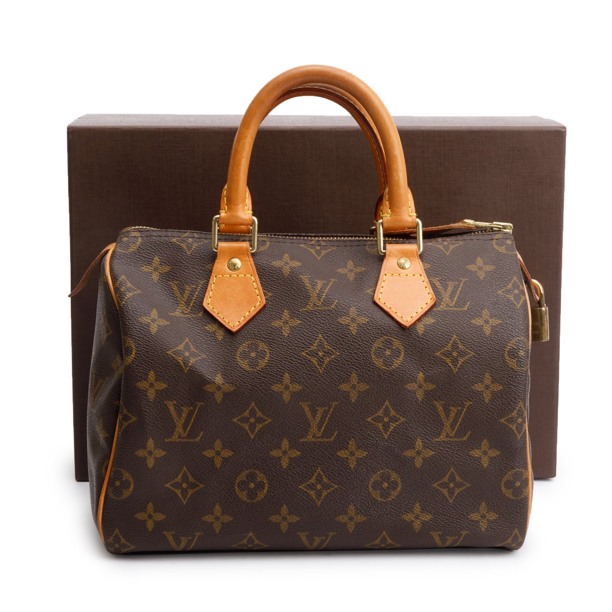 Louis Vuitton Monogram Speedy 25 w/ Box