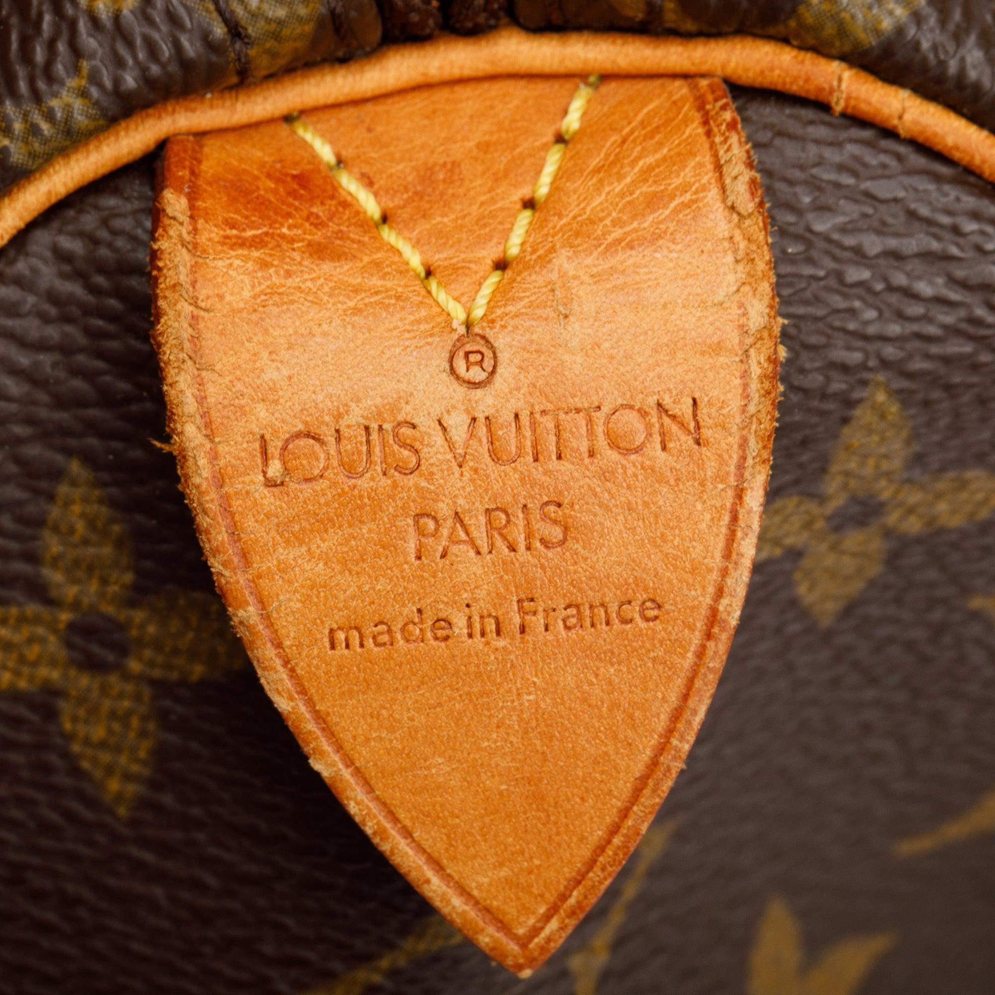Louis Vuitton Monogram Speedy 25 w/ Box