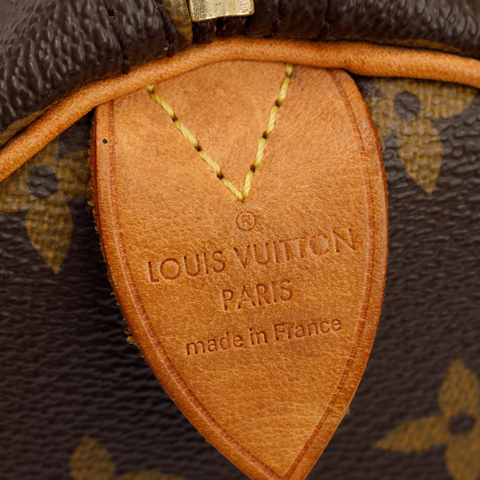 Louis Vuitton Monogram Speedy 30