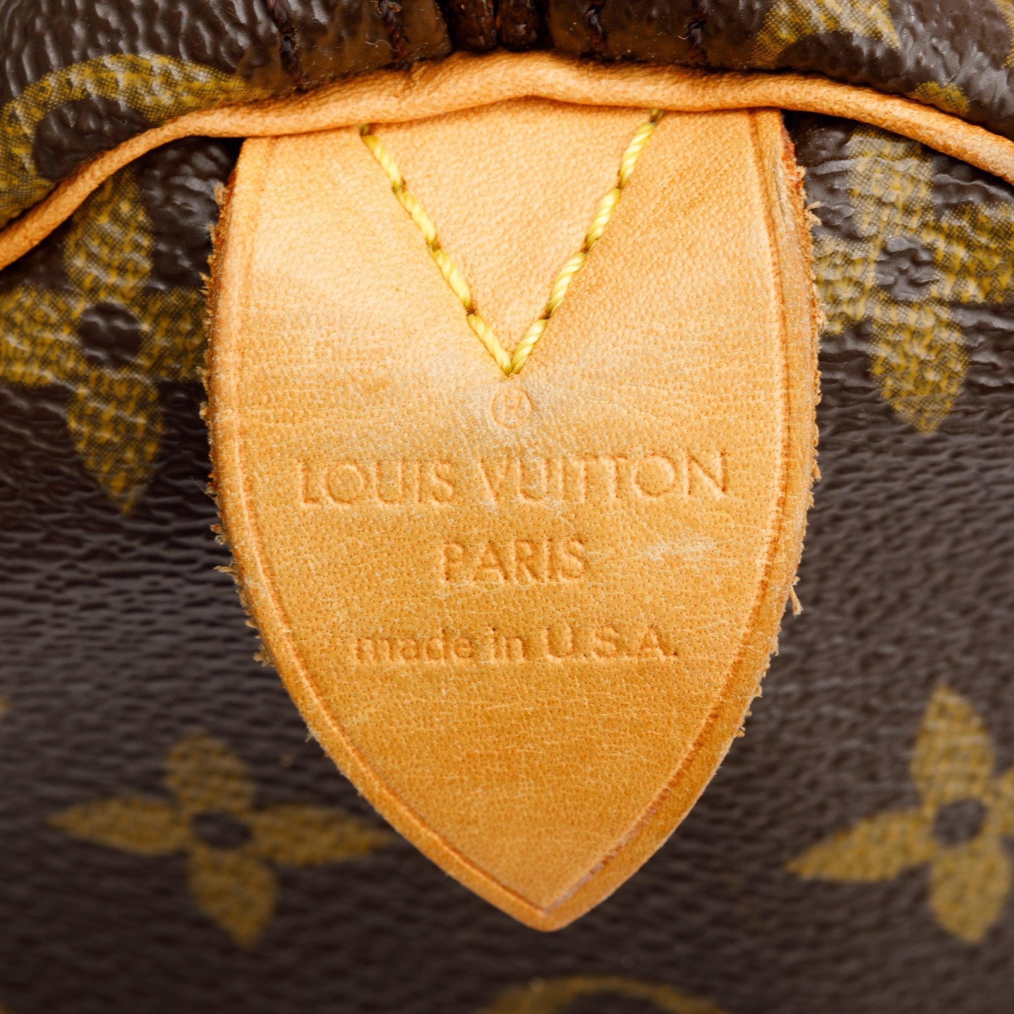 Louis Vuitton Monogram Speedy 30