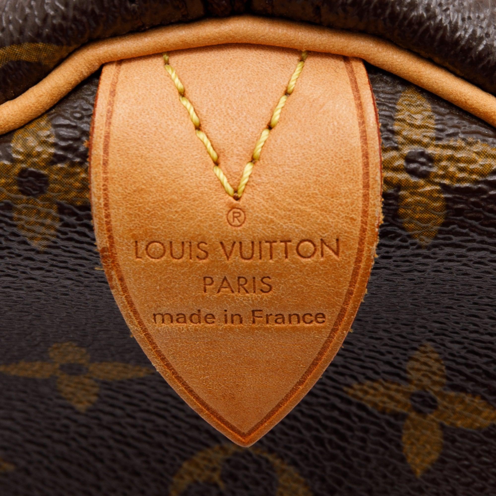 Louis Vuitton Monogram Speedy 30