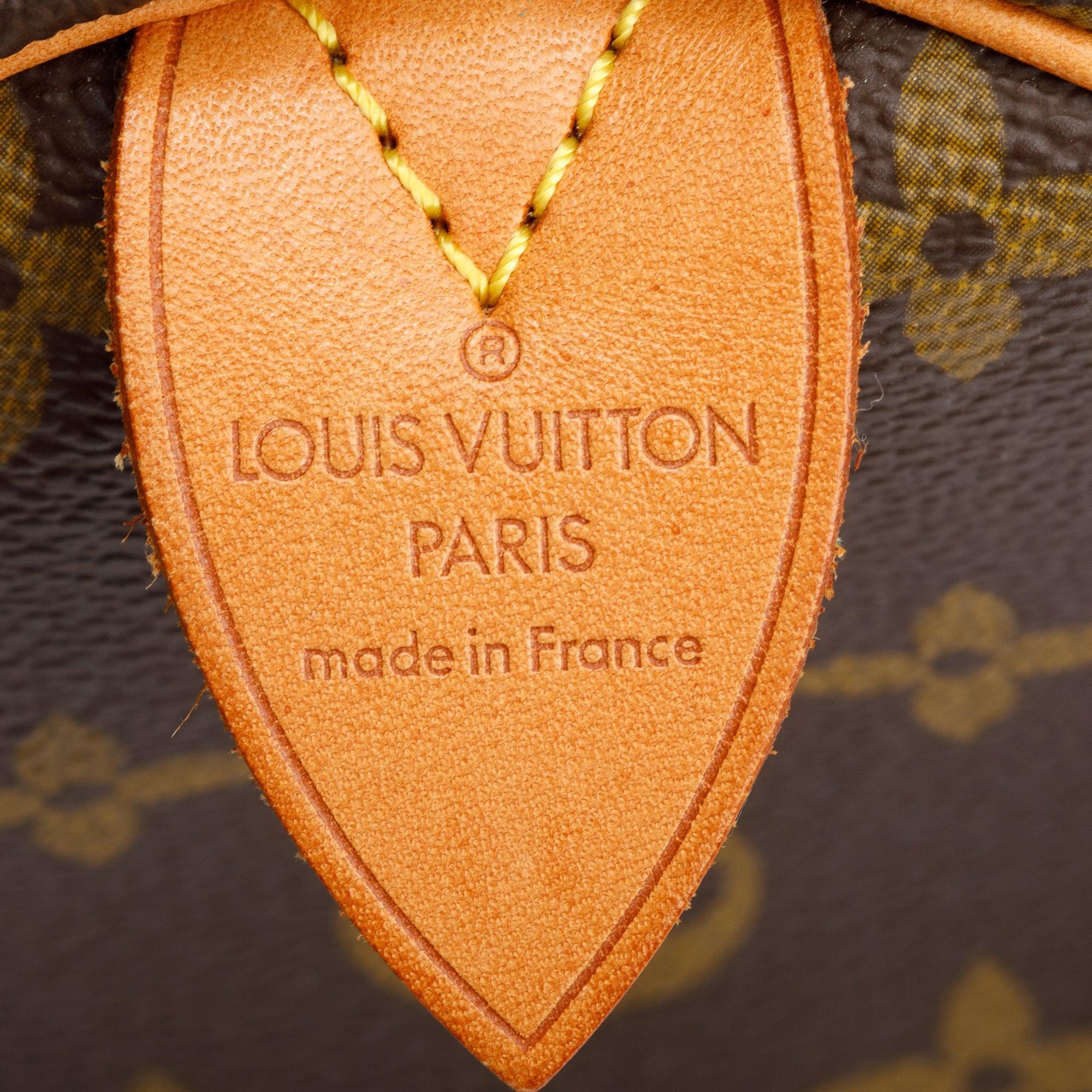 Louis Vuitton Monogram Speedy 30
