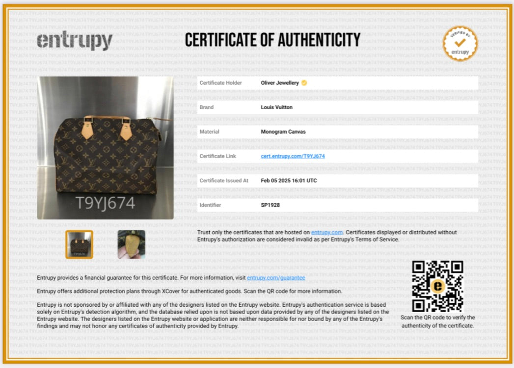 Louis Vuitton Monogram Speedy 30