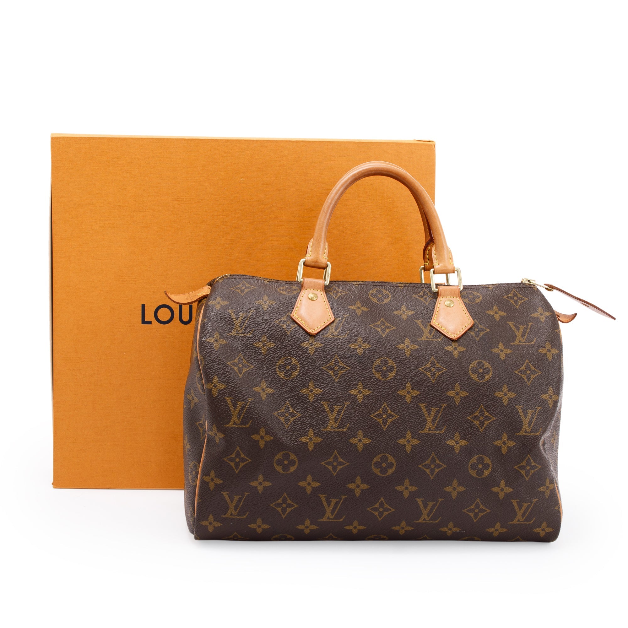 Louis Vuitton Monogram Speedy 30 w/ Box & Receipt