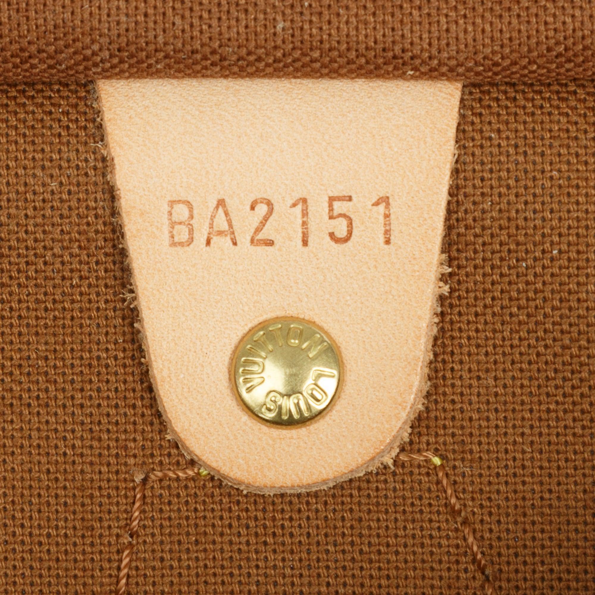 Louis Vuitton Monogram Speedy 35