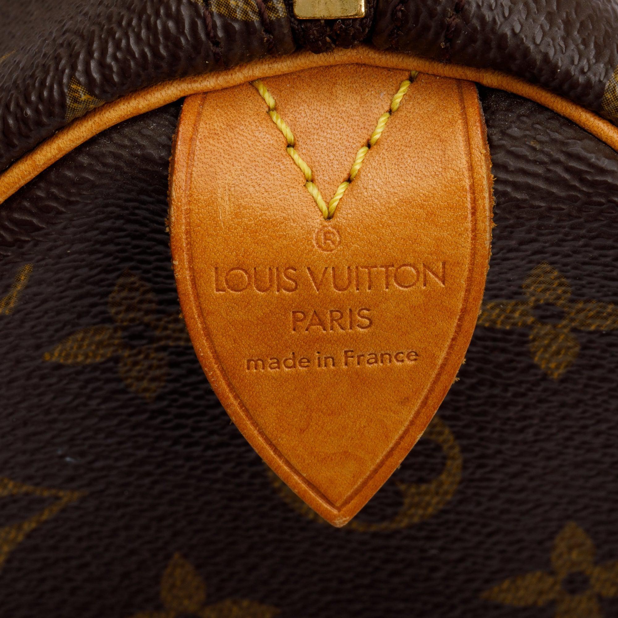 Louis Vuitton Monogram Speedy 35