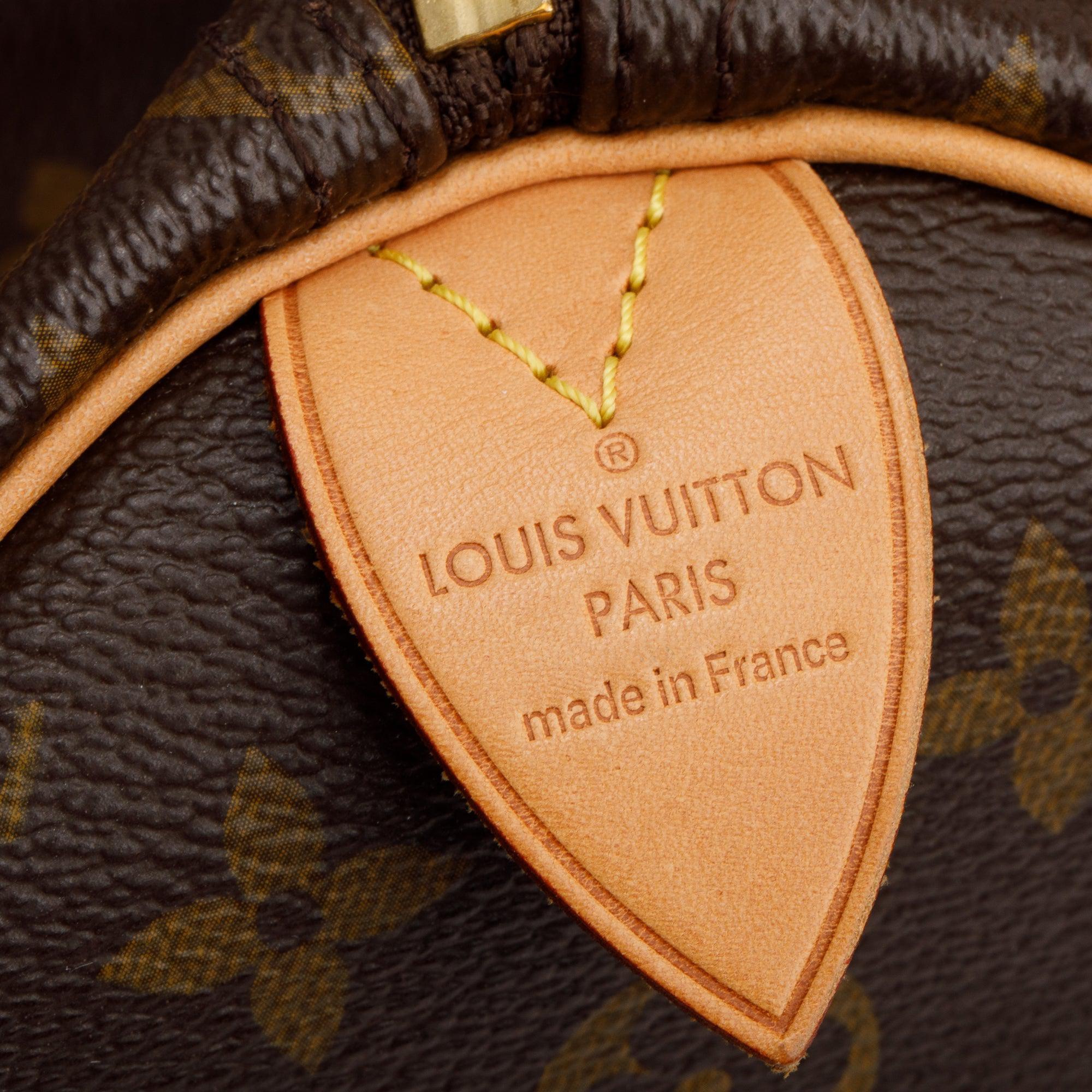 Louis Vuitton Monogram Speedy 35