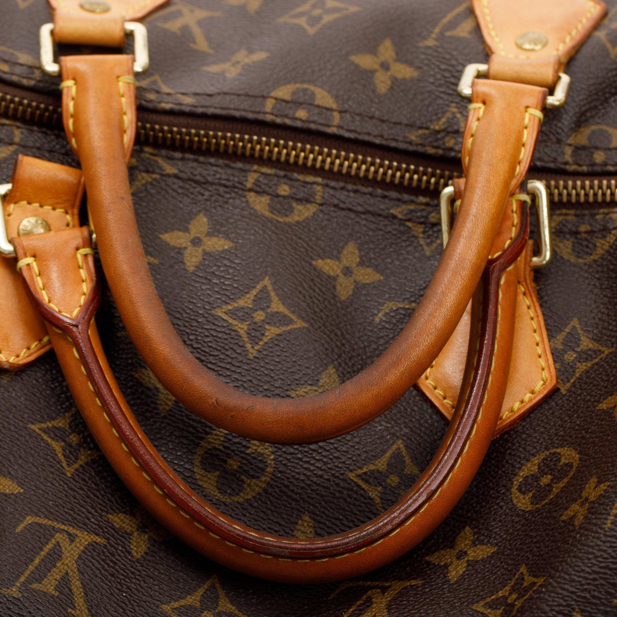 Louis Vuitton Monogram Speedy 35 w/ Box
