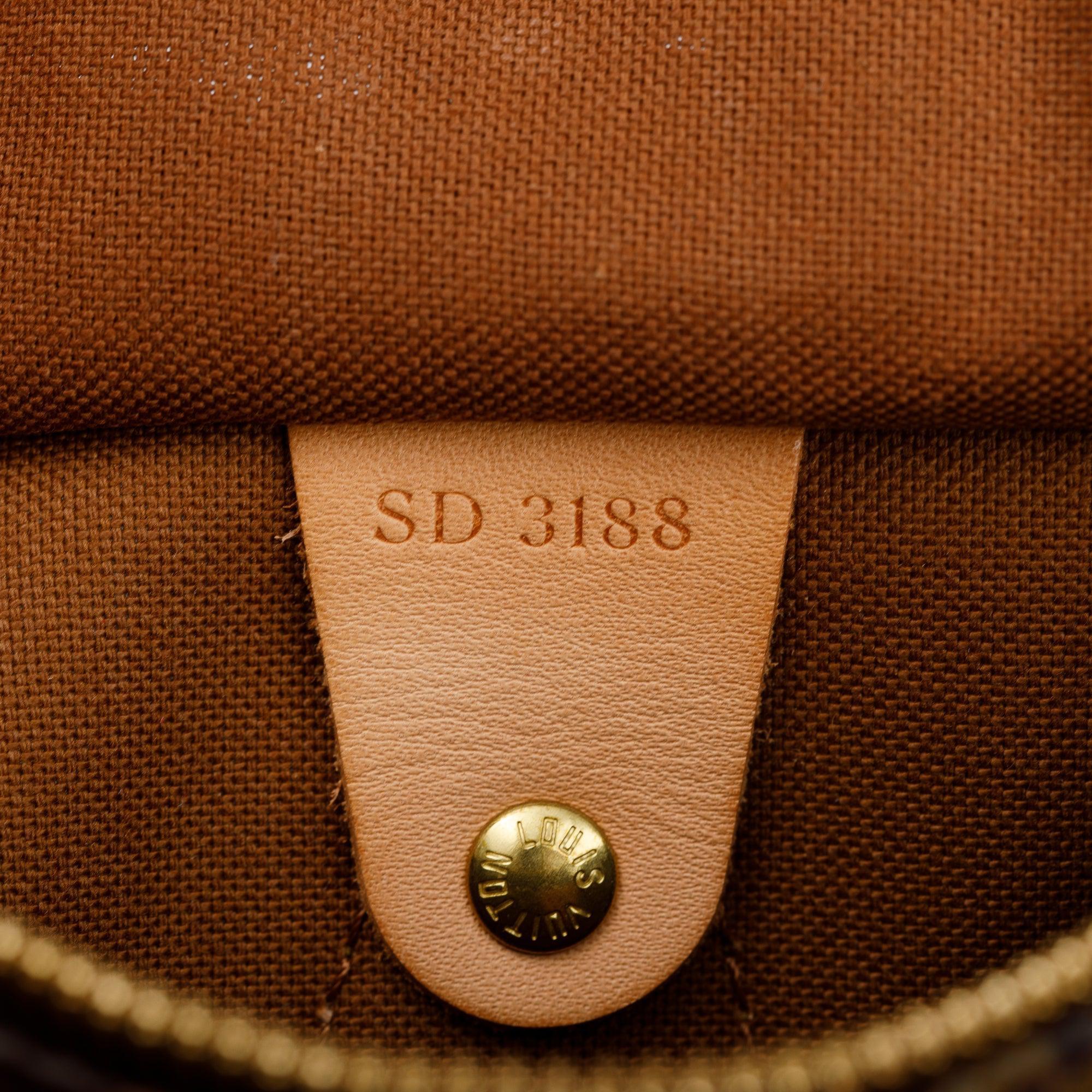 Louis Vuitton Monogram Speedy Bandouliere 25 w/ Strap