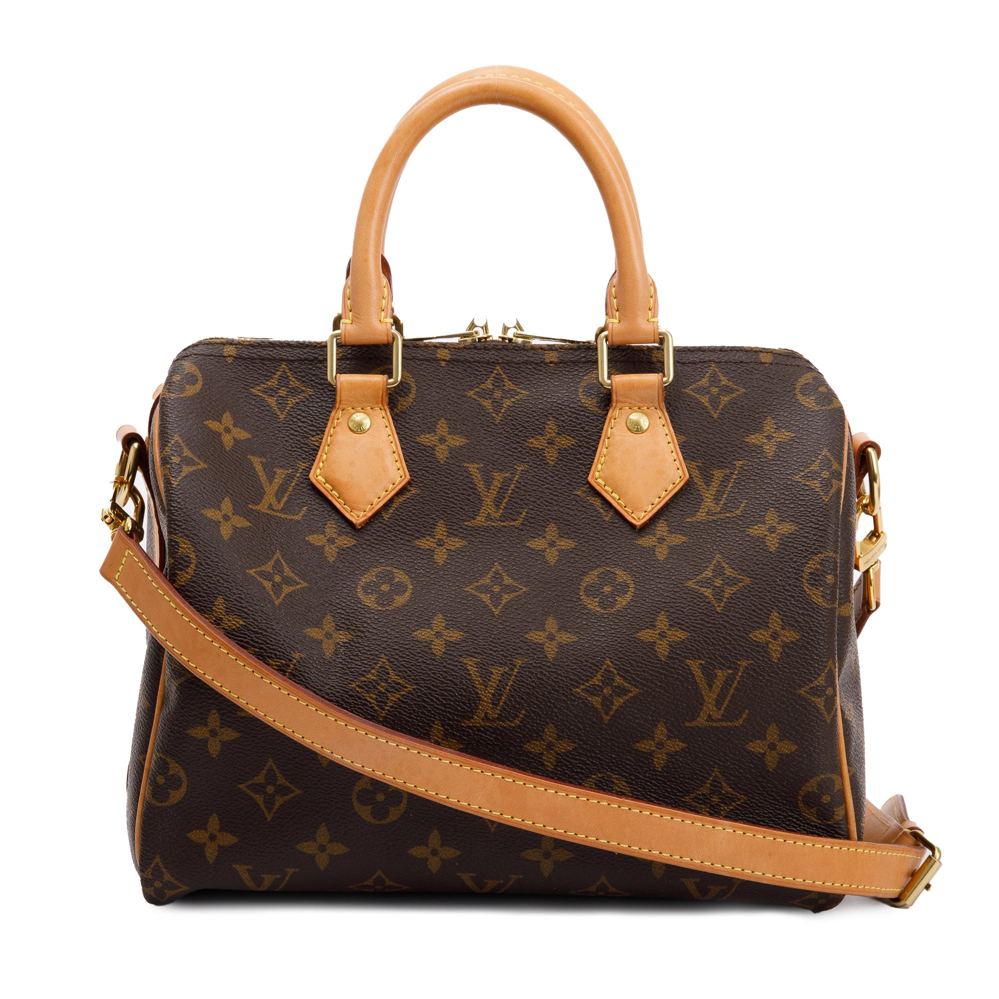 Louis Vuitton Monogram Speedy Bandouliere 25 w/ Strap