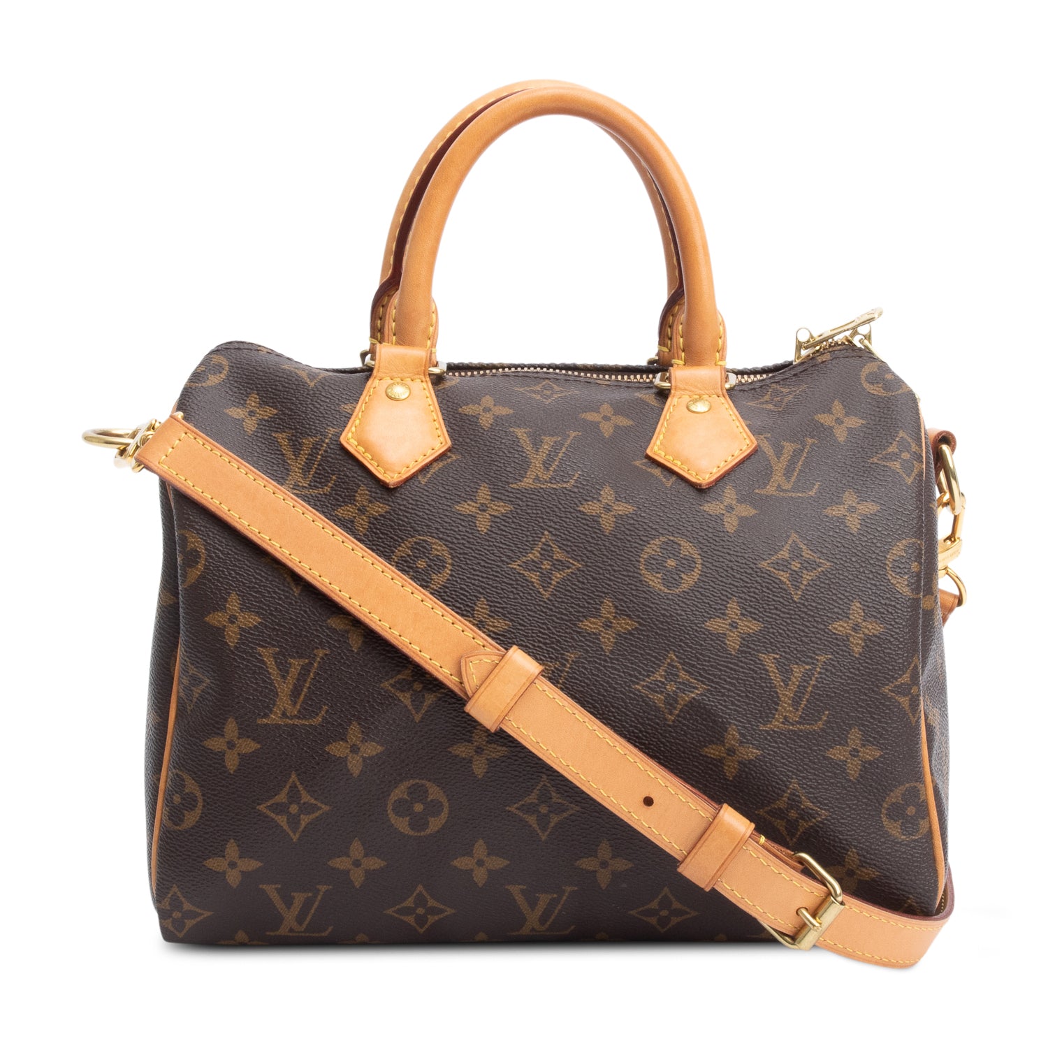Louis Vuitton Monogram Speedy Bandouliere 25 w/ Strap