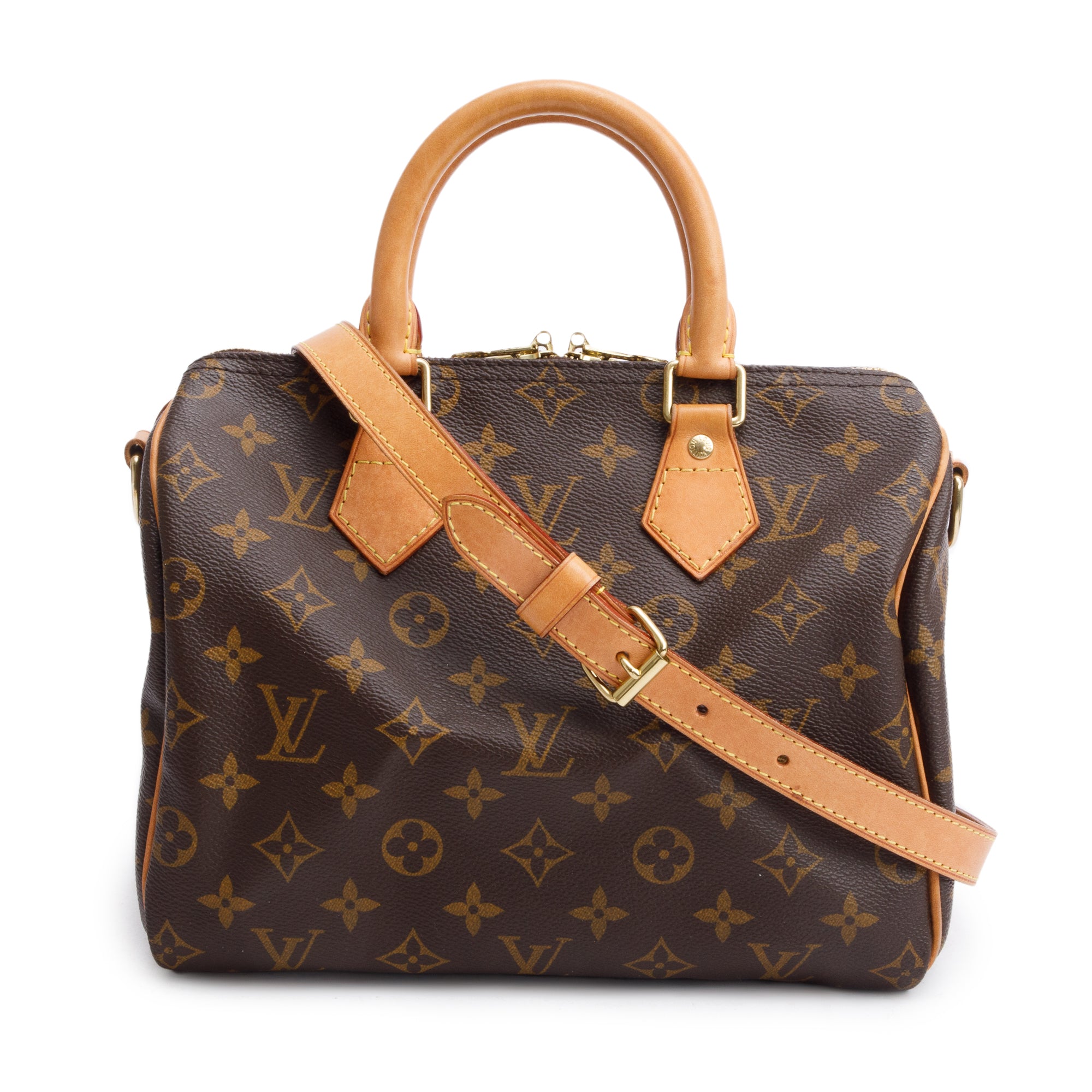 Louis Vuitton Monogram Speedy Bandouliere 25 w/ Strap