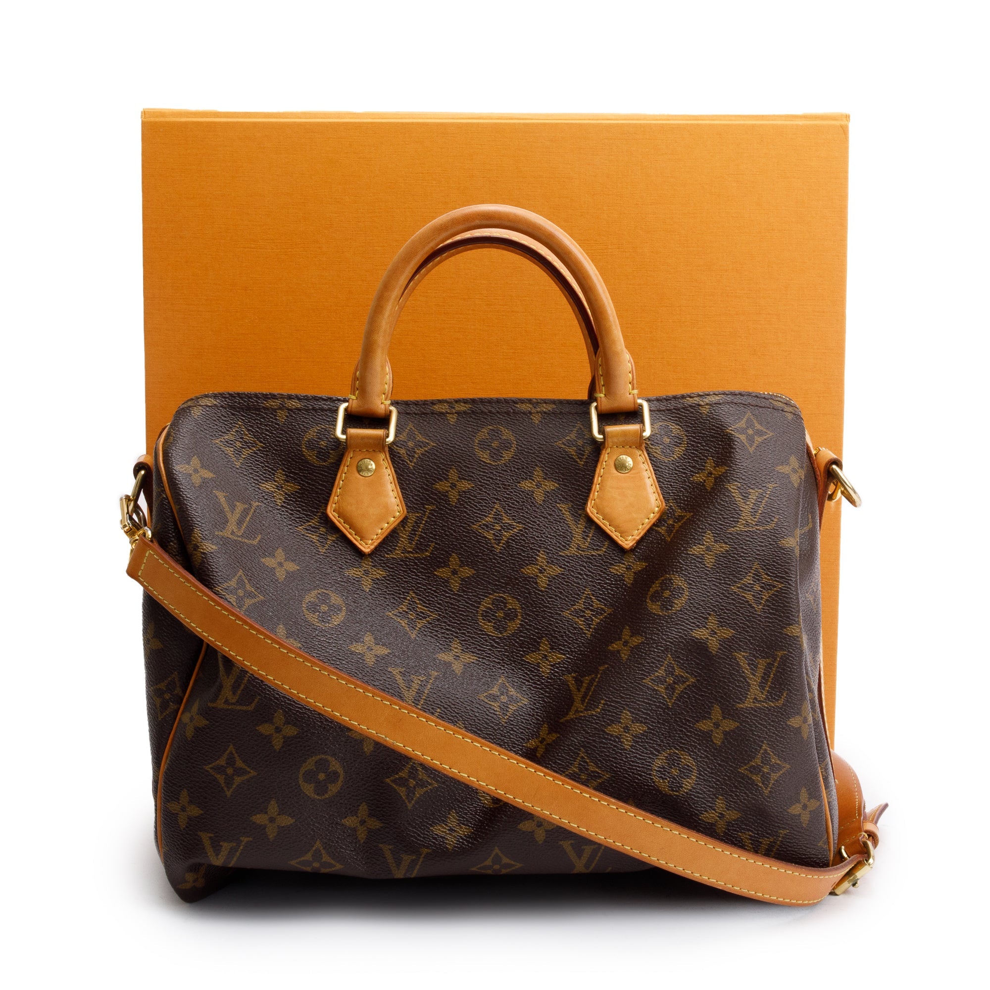 Louis Vuitton Monogram Speedy Bandouliere 30 w/ Box & Receipt